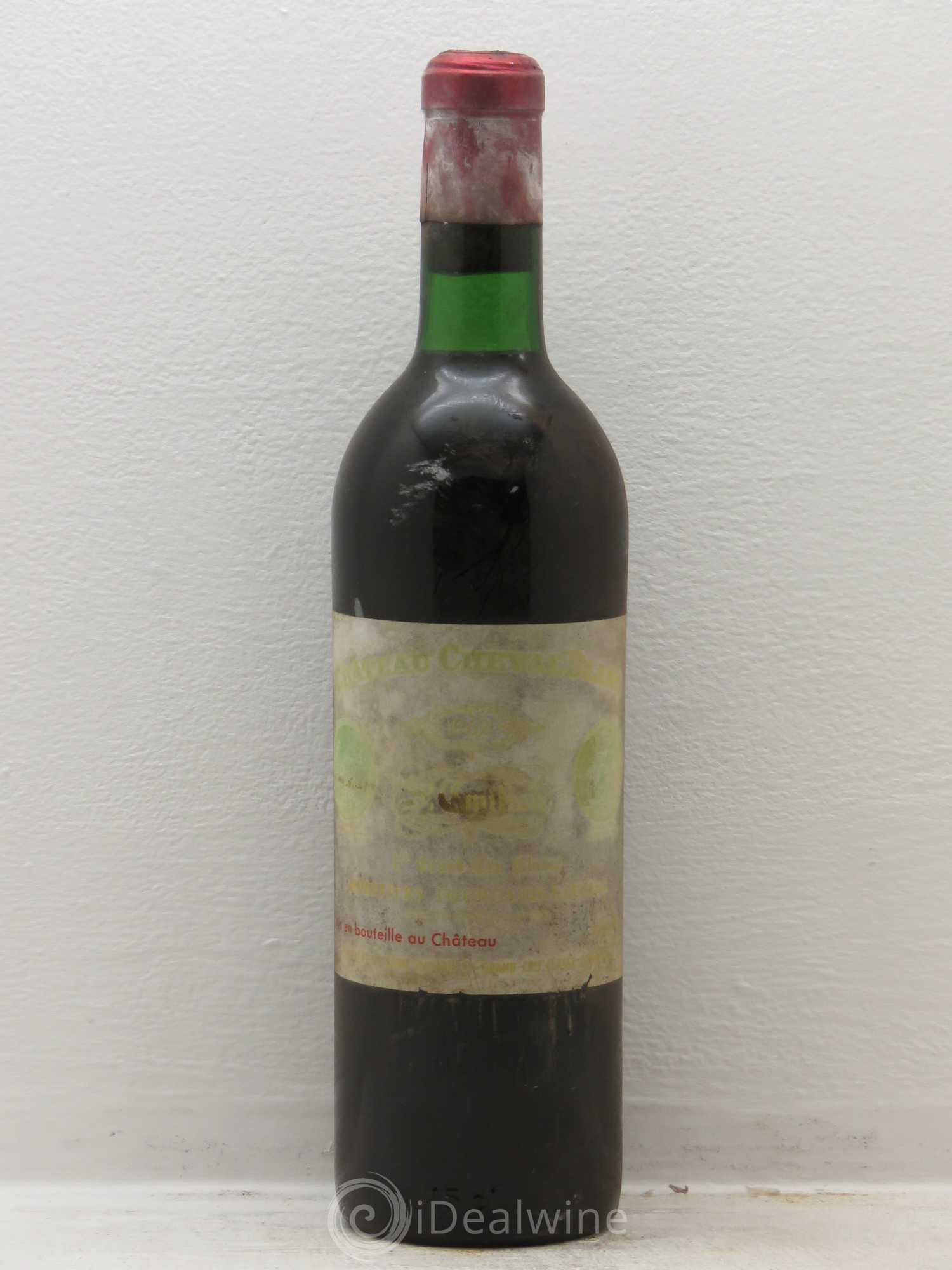 Château Cheval Blanc 1er Grand Cru Classé A 1962 - Lot de 1 bouteille - 0