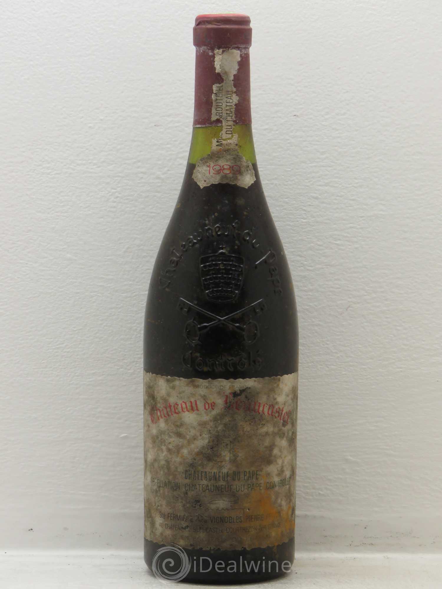Châteauneuf-du-Pape Château de Beaucastel Famille Perrin 1989 - Lot de 1 bouteille - 0