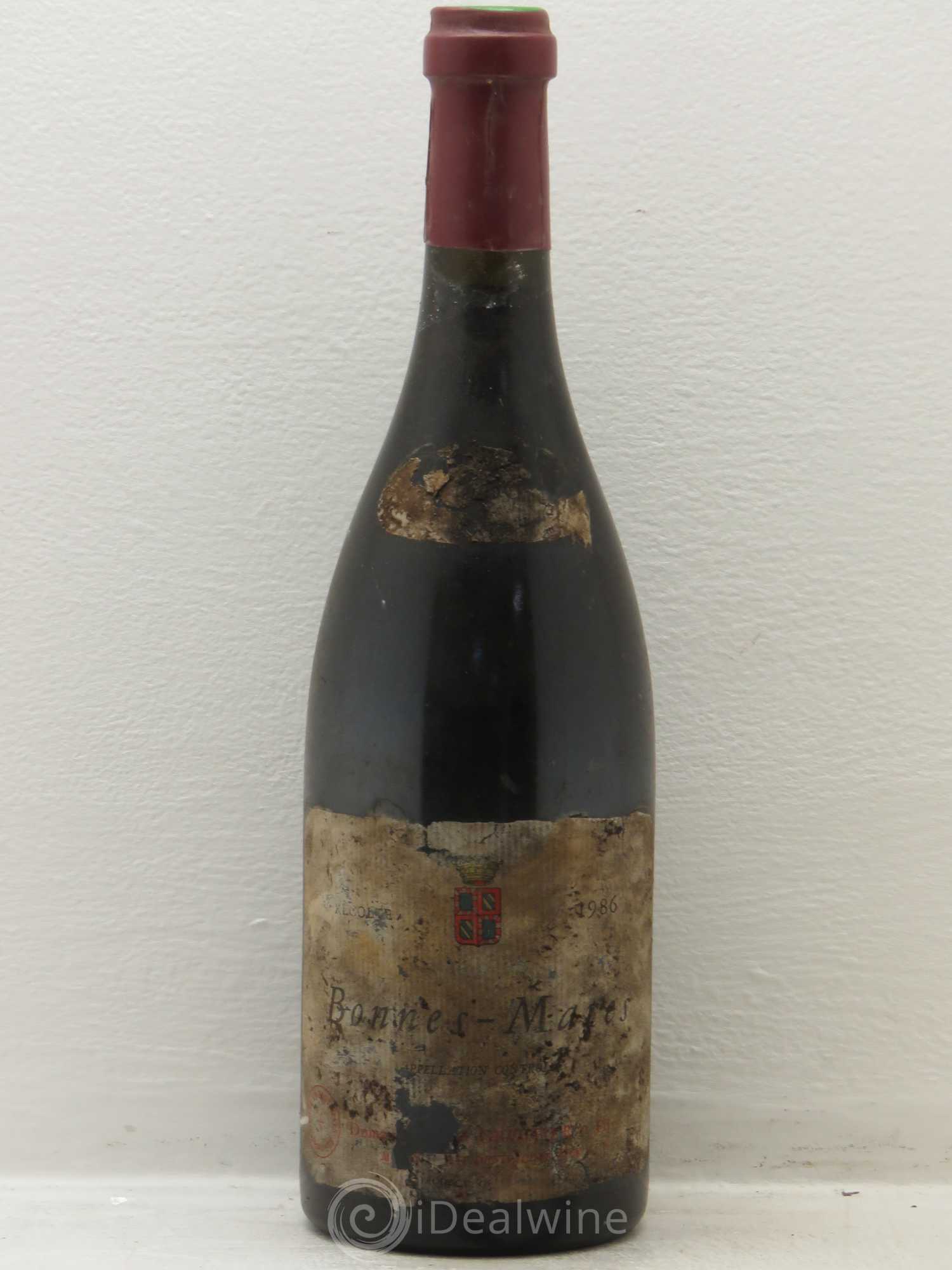 Bonnes-Mares Grand Cru Robert Groffier Père & Fils (Domaine) 1986 - Lot de 1 bouteille - 0