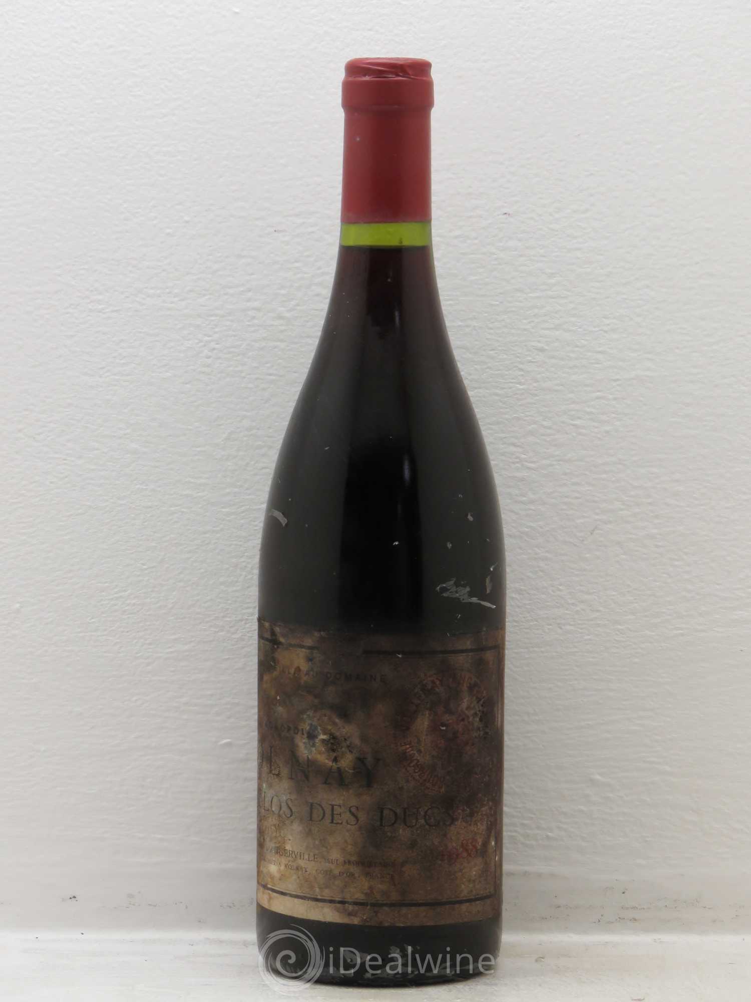 Volnay 1er Cru Clos des Ducs Marquis d'Angerville (Domaine) 1988 - Lot de 6 bouteilles - 0