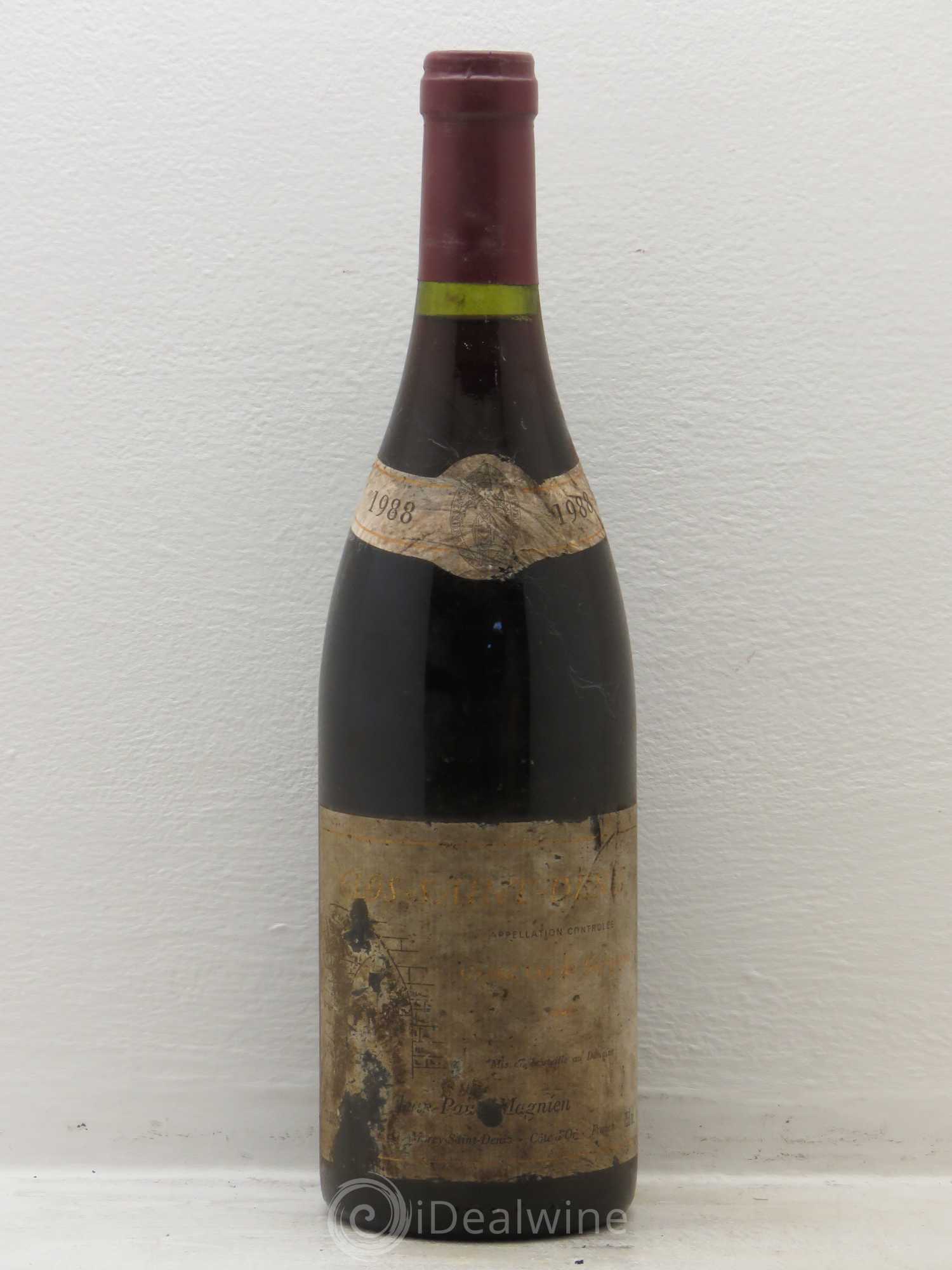 Clos Saint-Denis Grand Cru Stéphane Magnien (Domaine) 1988 - Lot de 1 bouteille - 0