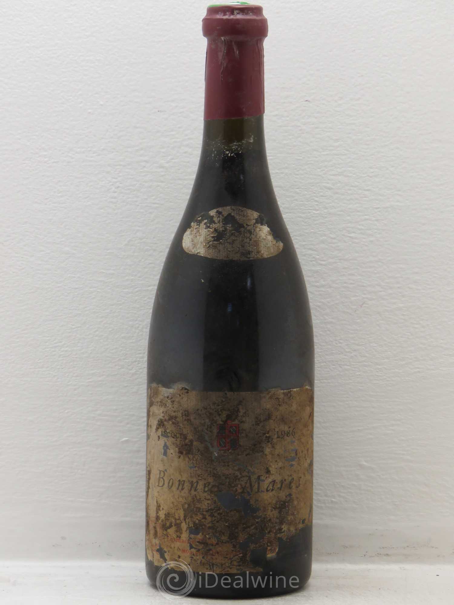 Bonnes-Mares Grand Cru Robert Groffier Père & Fils (Domaine) 1986 - Lot de 1 bouteille - 0