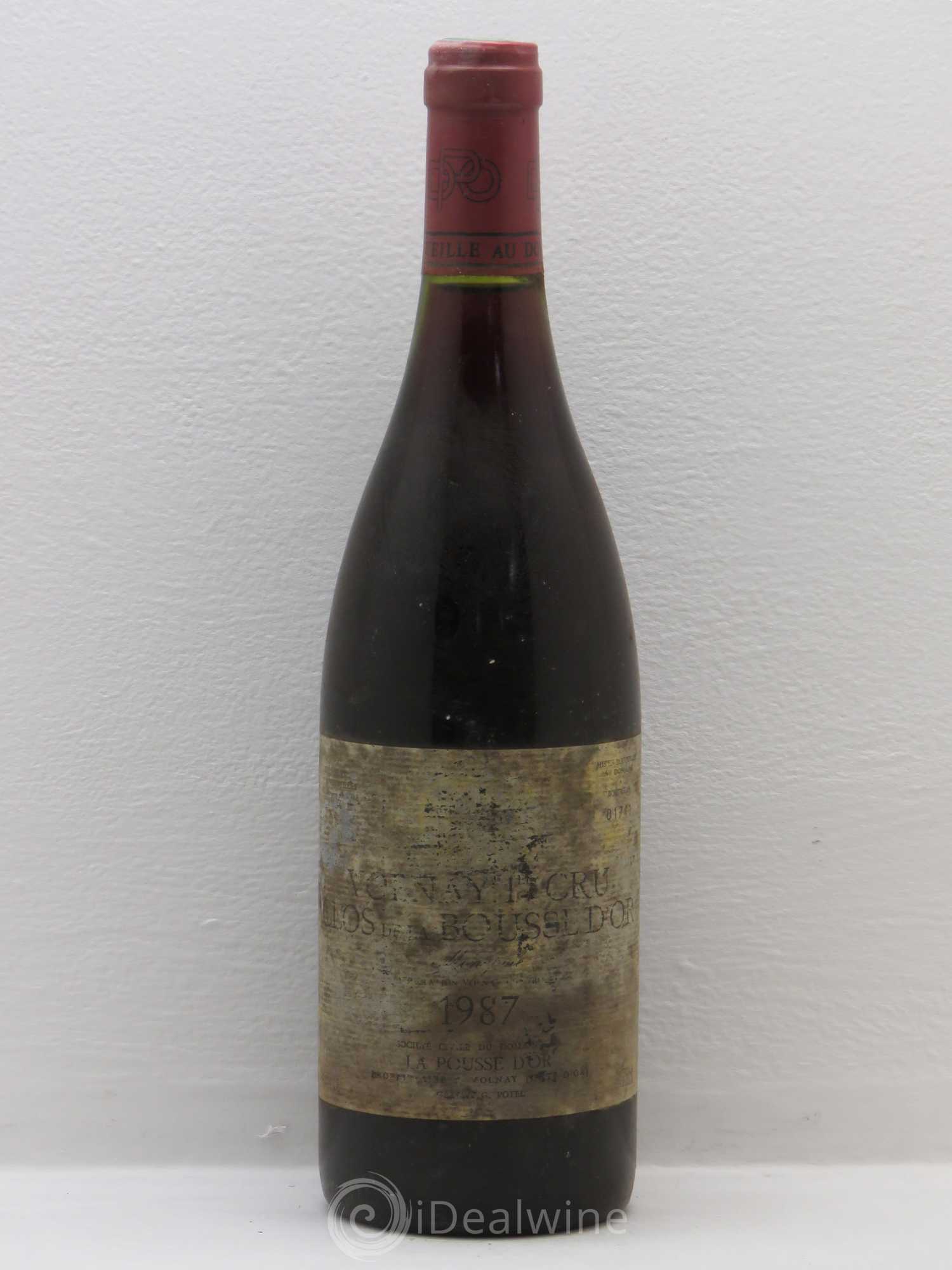 Volnay 1er Cru Clos de la Bousse d'Or La Pousse d'Or (Domaine de) 1987 - Lot de 6 bouteilles - 0