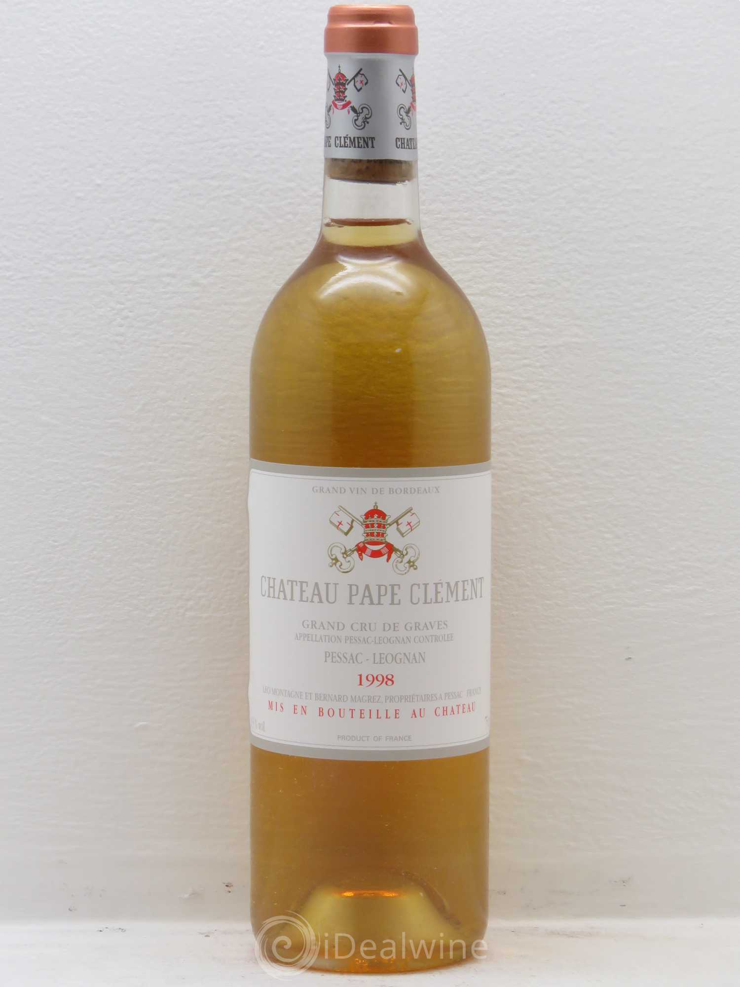 Château Pape Clément 1998 - Lot de 6 bouteilles - 0