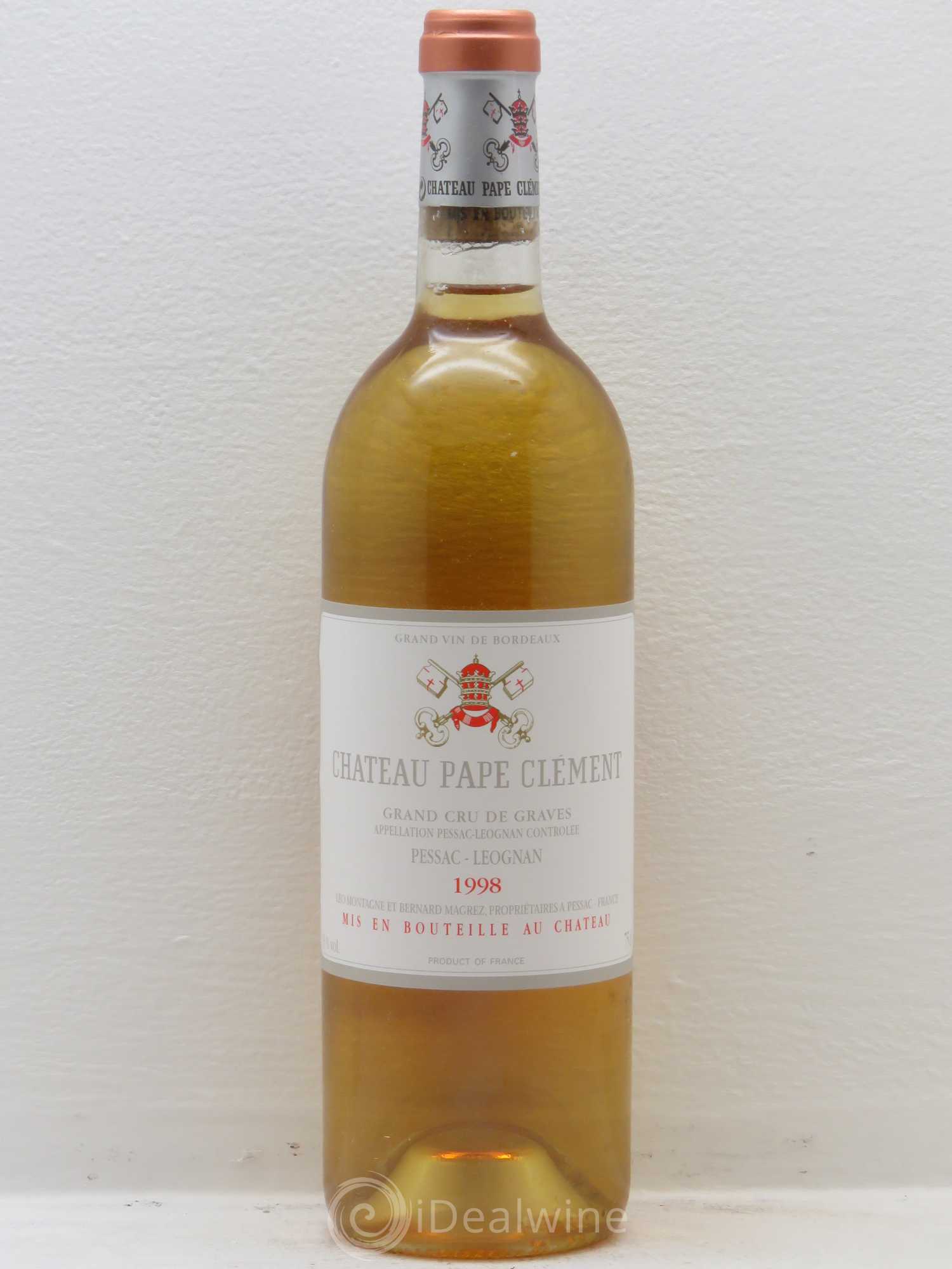 Château Pape Clément 1998 - Lot de 6 bouteilles - 0