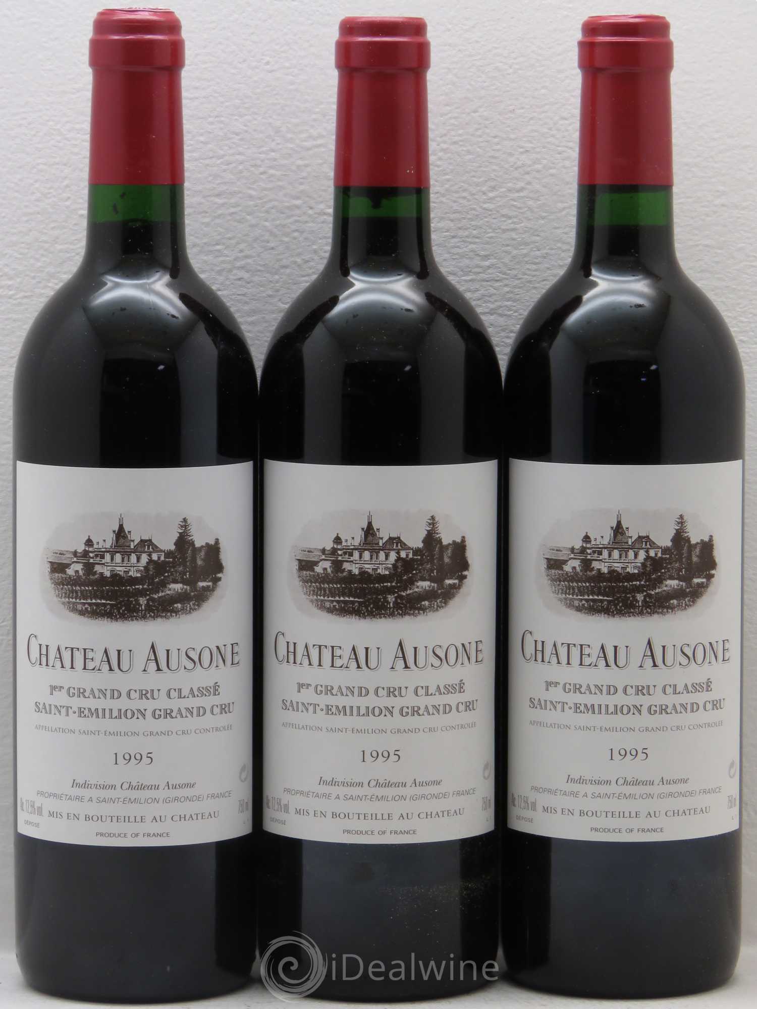 Château Ausone 1er Grand Cru Classé A 1995 - Lot de 6 bouteilles - 2
