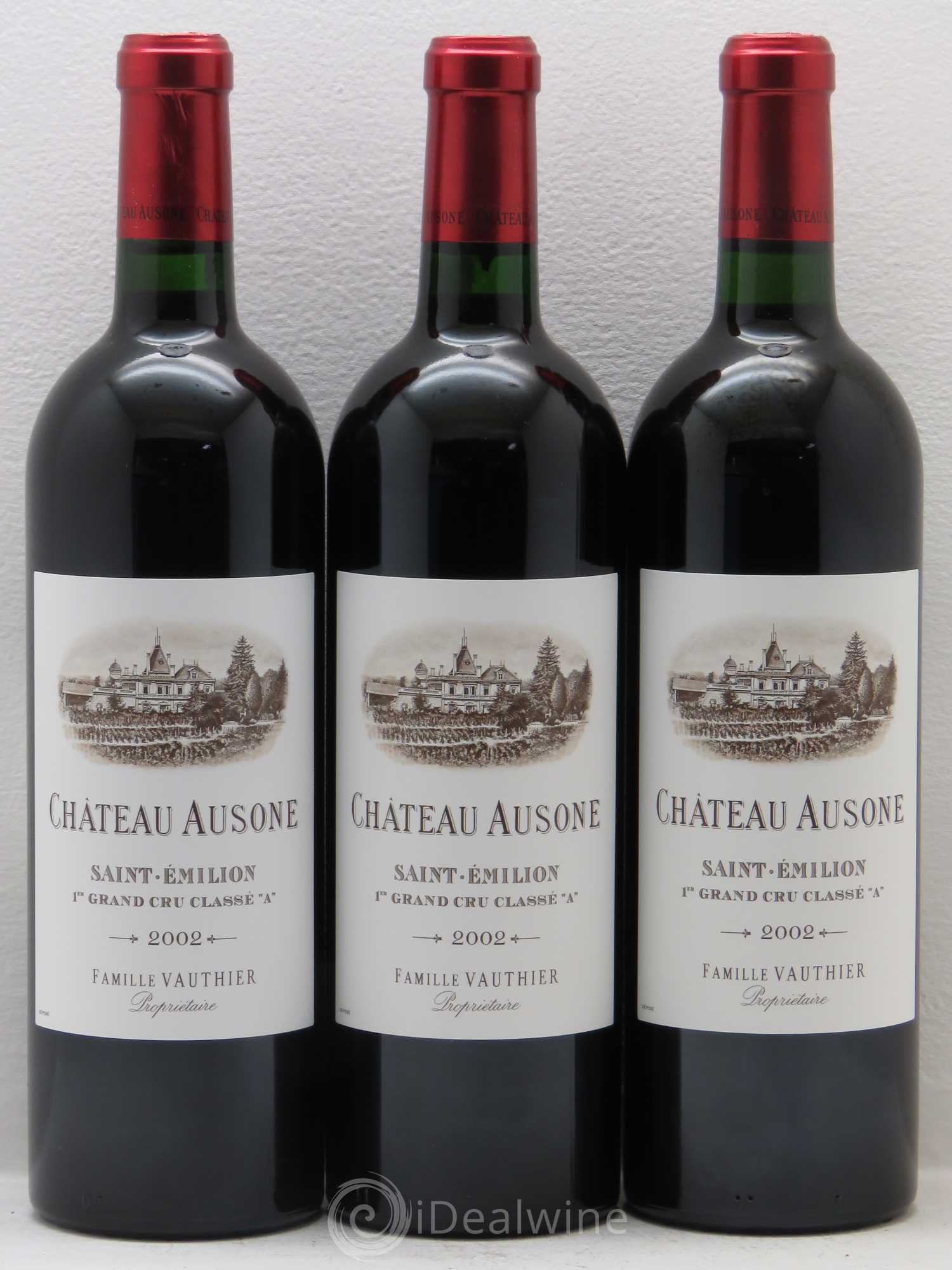 Château Ausone 1er Grand Cru Classé A 2002 - Lot de 6 bouteilles - 2