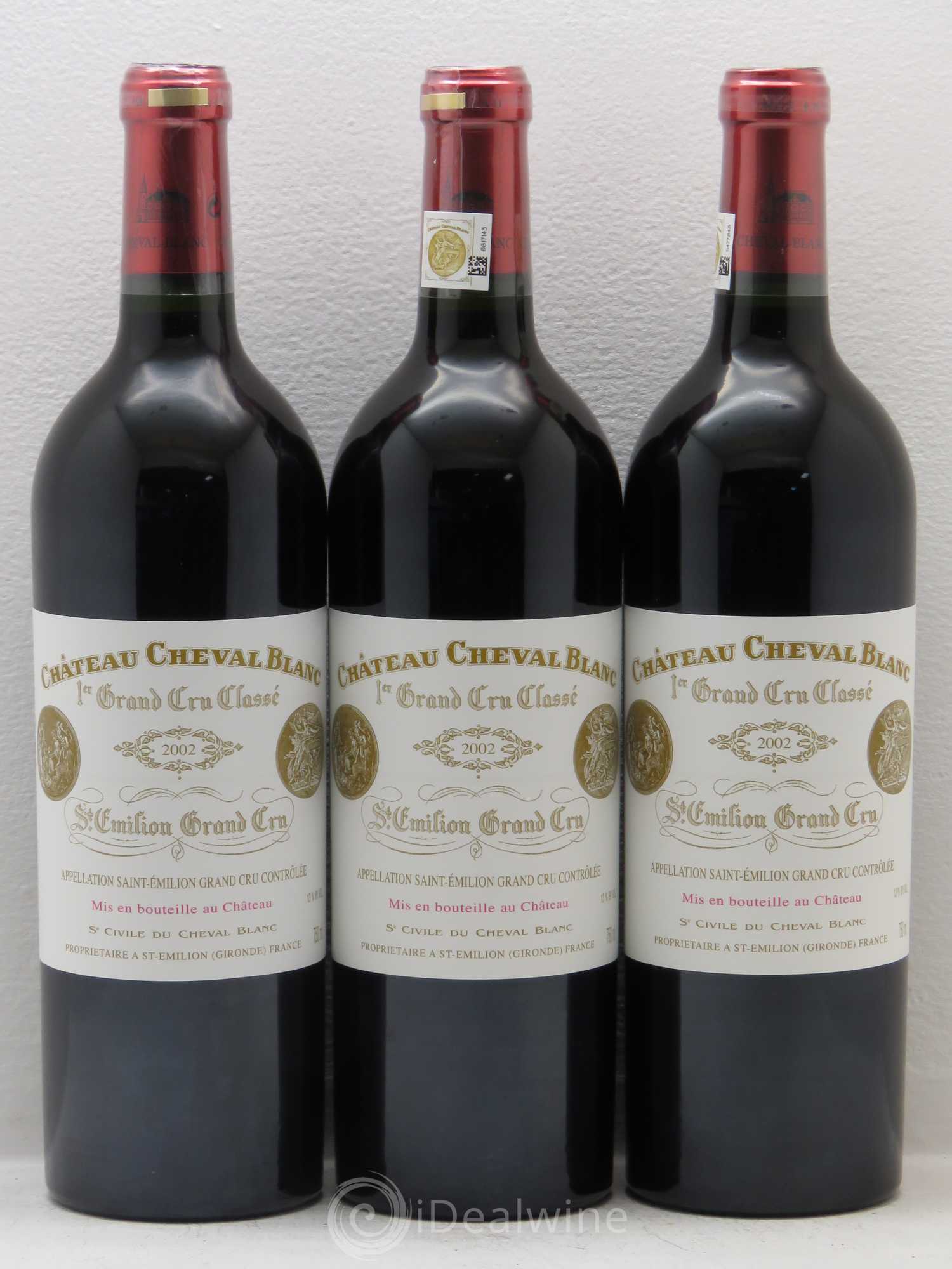 Château Cheval Blanc 1er Grand Cru Classé A 2002 - Lot de 6 bouteilles - 2
