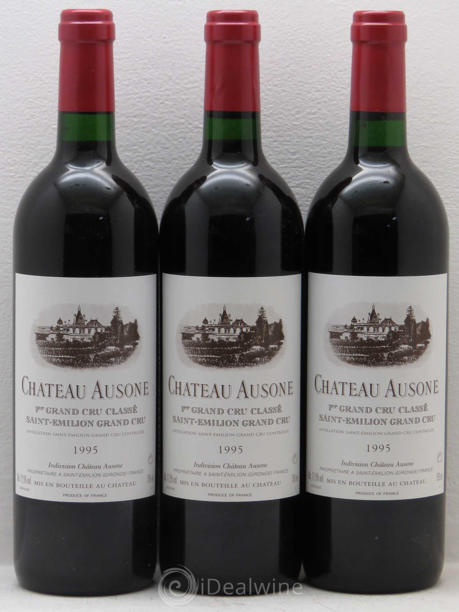 Château Ausone 1er Grand Cru Classé A 1995 - Lot de 6 bouteilles - 2