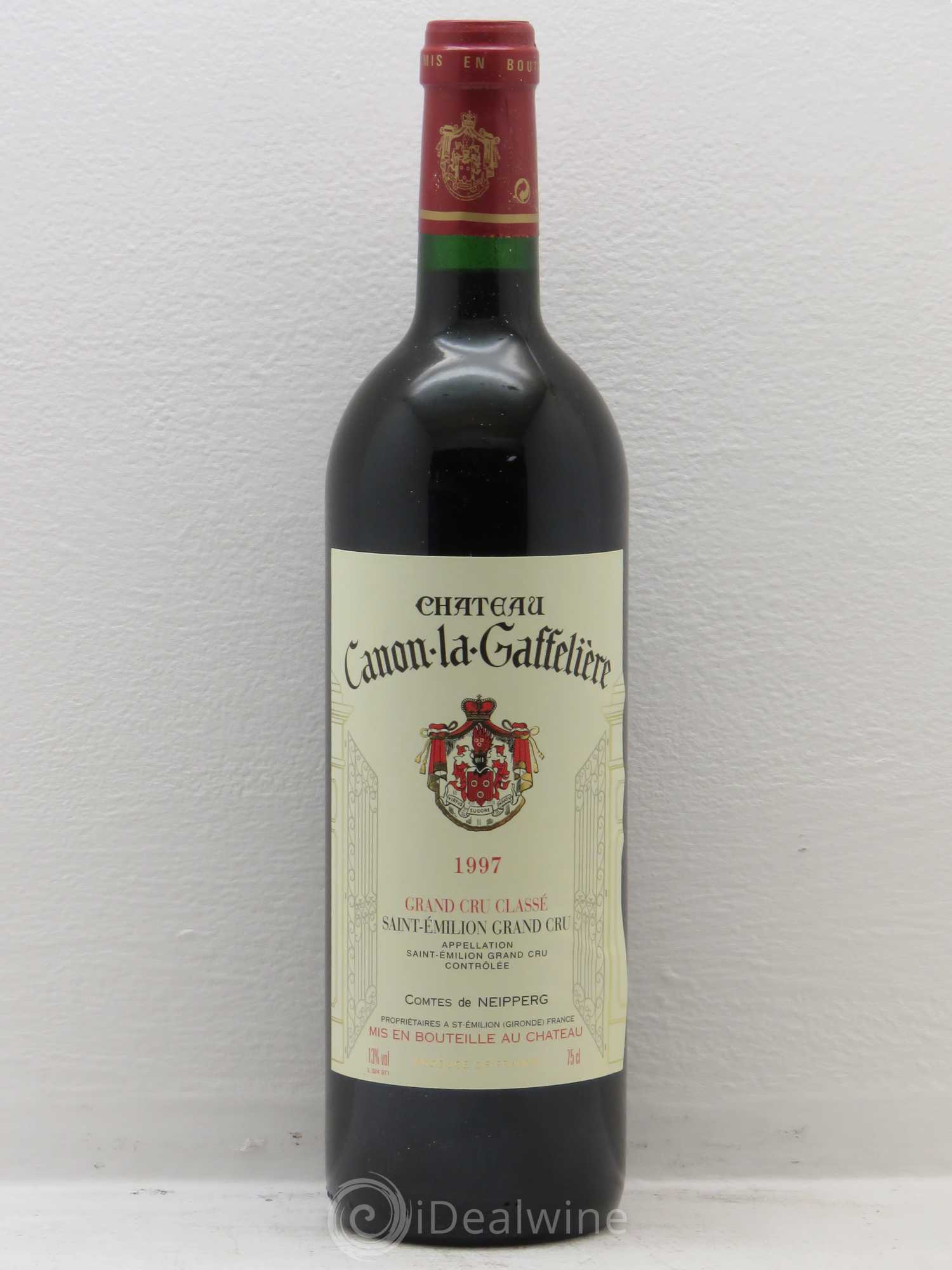 Château Canon la Gaffelière 1er Grand Cru Classé B 1997 - Lot de 6 bouteilles - 0