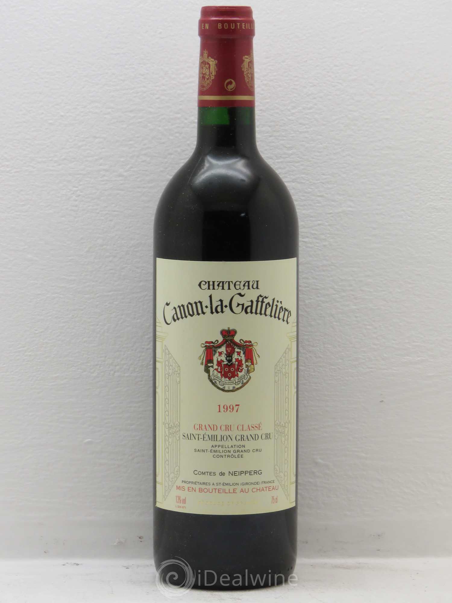 Château Canon la Gaffelière 1er Grand Cru Classé B 1997 - Lot de 6 bouteilles - 0