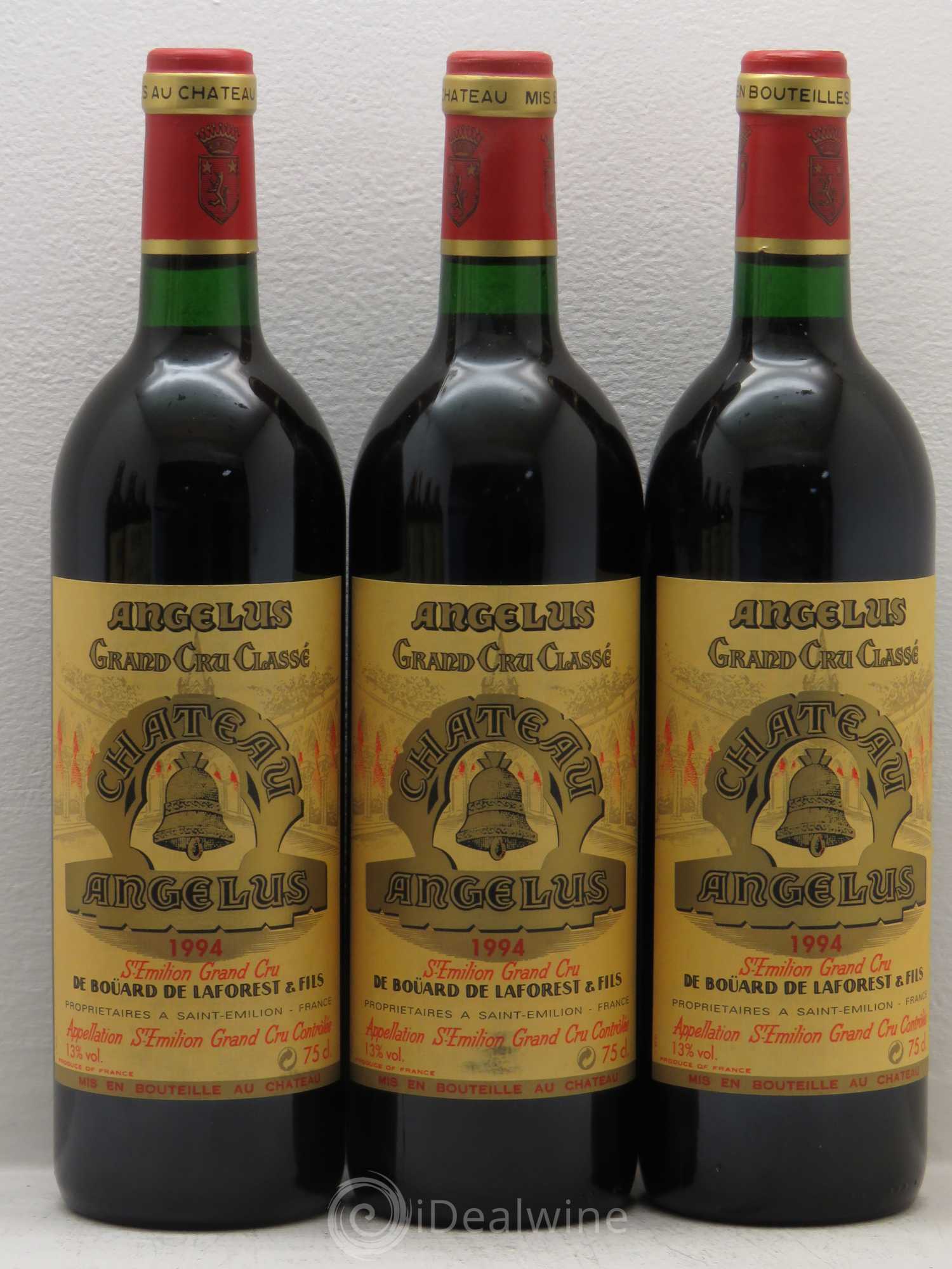 Château Angélus 1er Grand Cru Classé A 1994 - Lot de 12 bouteilles - 3