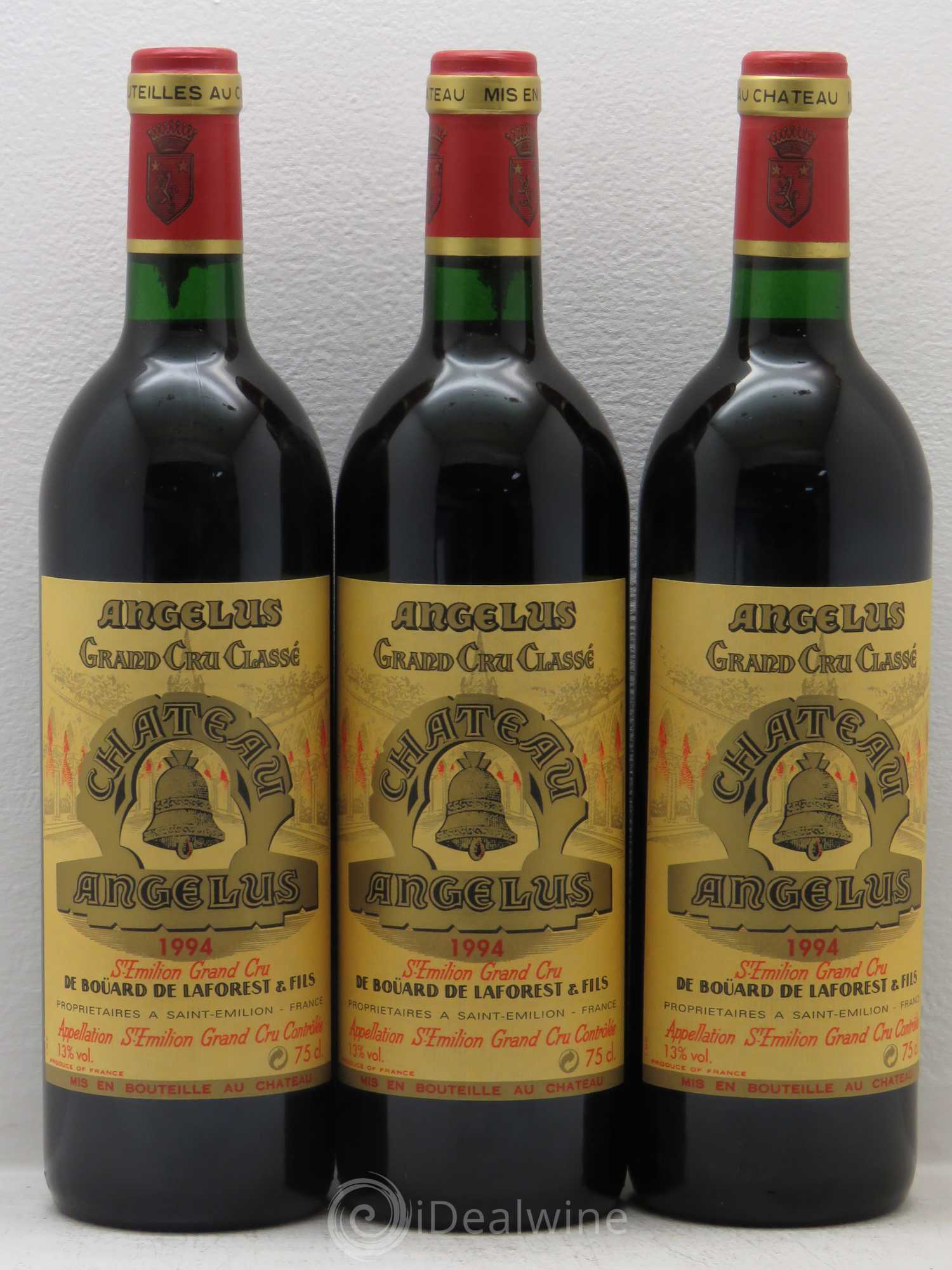 Château Angélus 1er Grand Cru Classé A 1994 - Lot de 12 bouteilles - 4