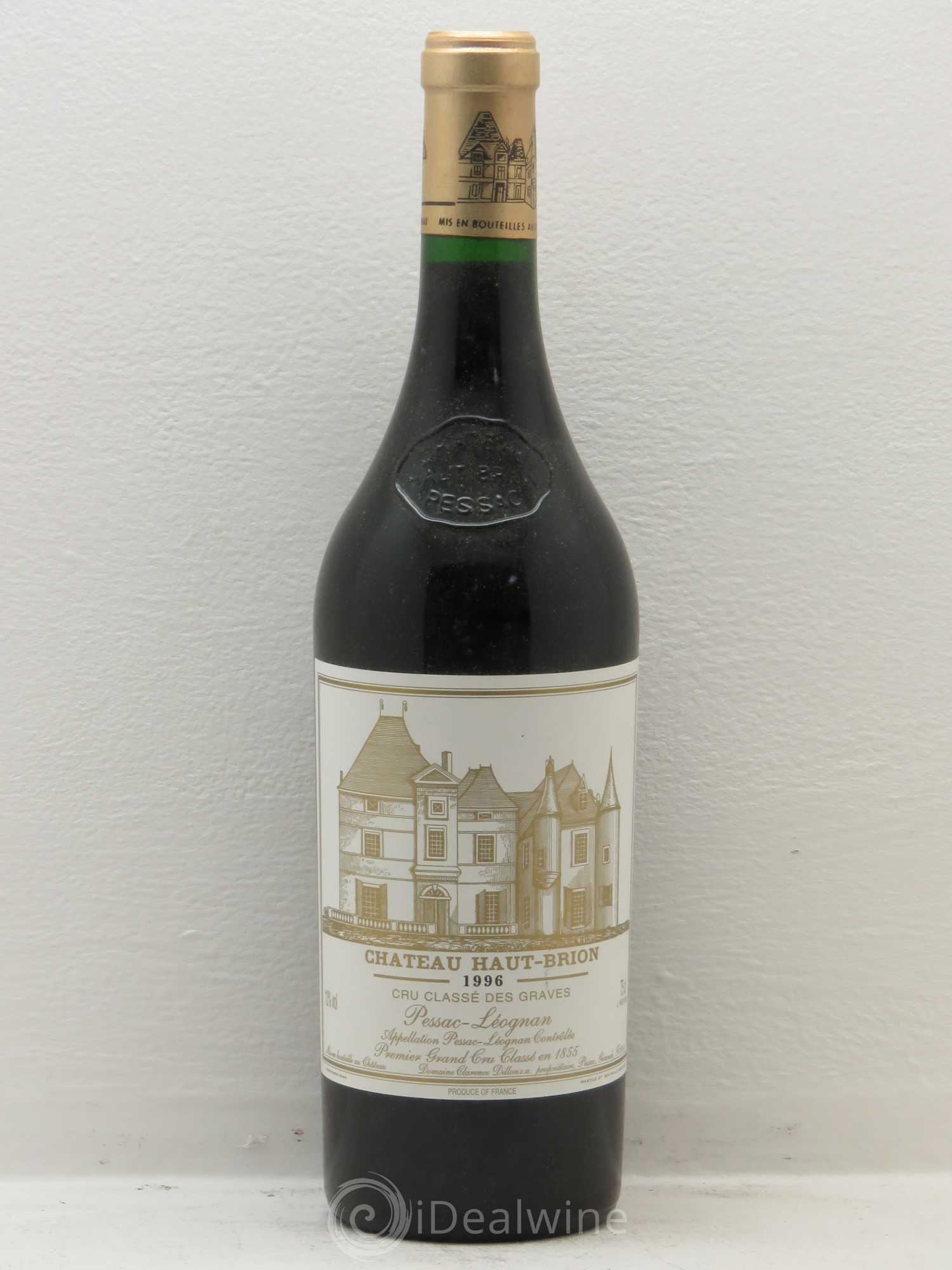 Château Haut Brion 1er Grand Cru Classé 1996 - Lot de 1 bouteille - 0