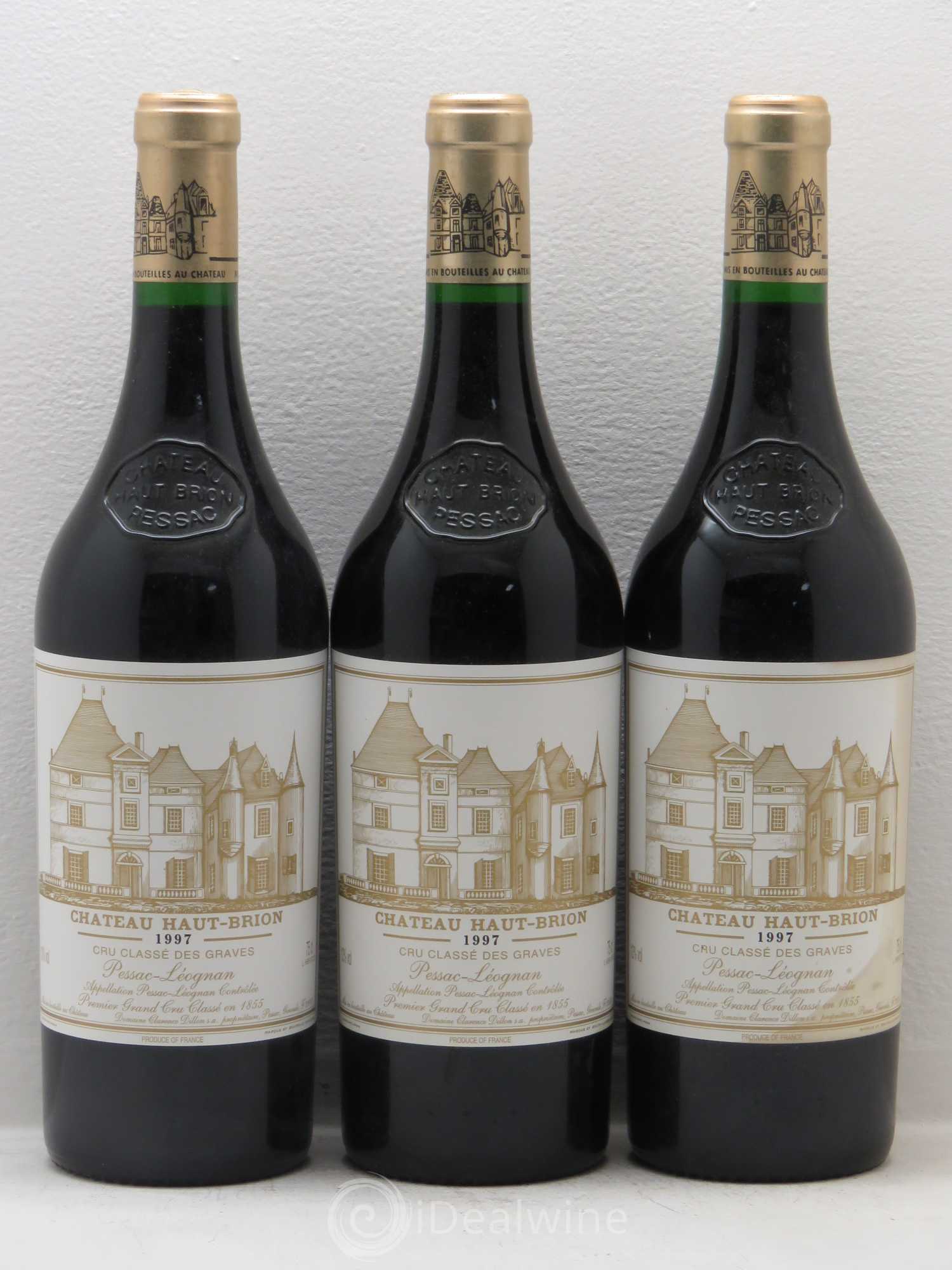 Château Haut Brion 1er Grand Cru Classé 1997 - Lot de 12 bouteilles - 1