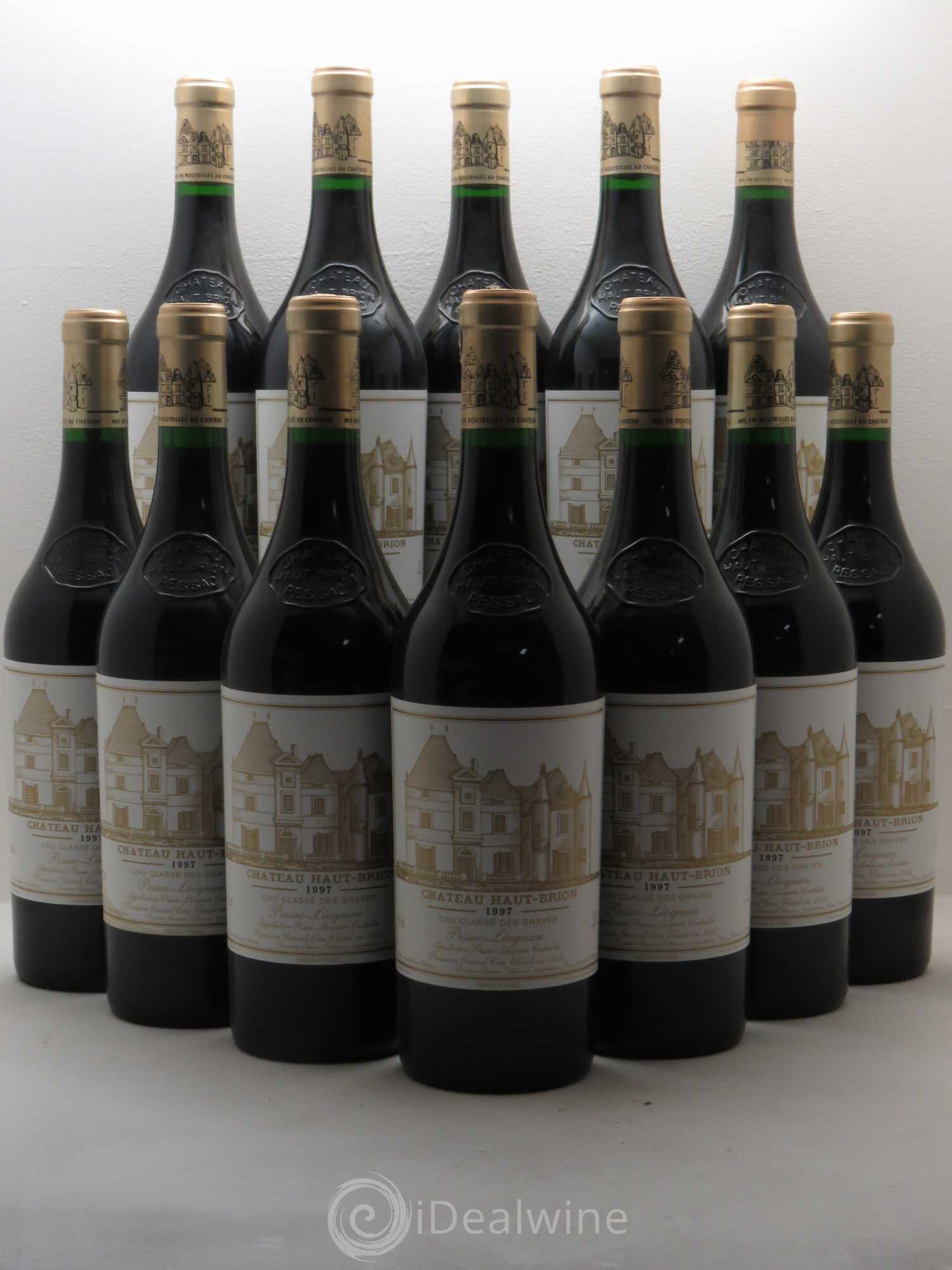 Château Haut Brion 1er Grand Cru Classé 1997 - Lot de 12 bouteilles - 0