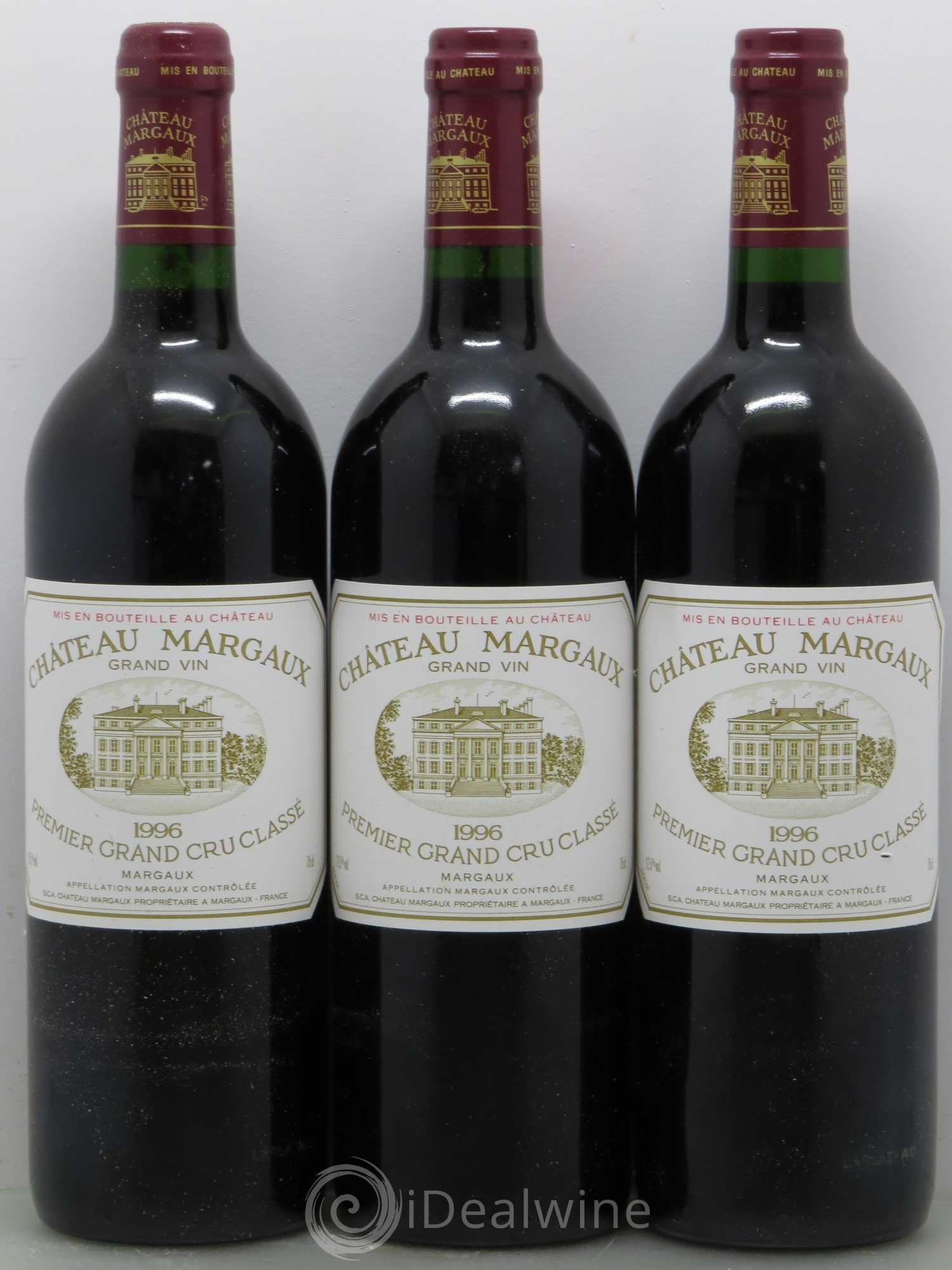 Château Margaux 1er Grand Cru Classé 1996 - Lot de 12 bouteilles - 2