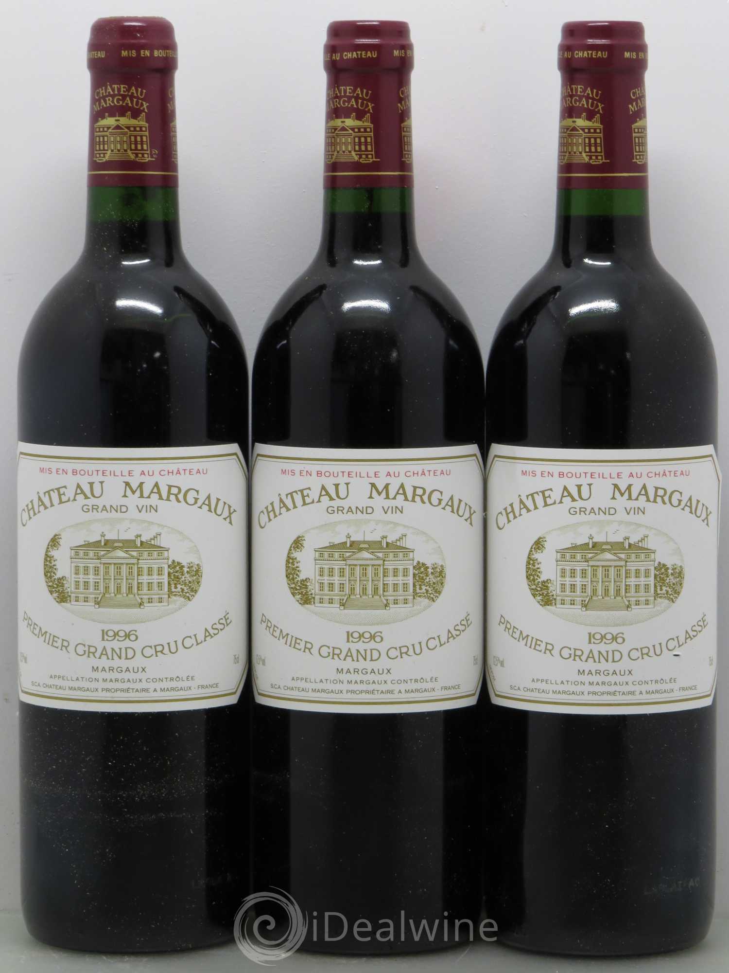 Château Margaux 1er Grand Cru Classé 1996 - Lot de 12 bouteilles - 3