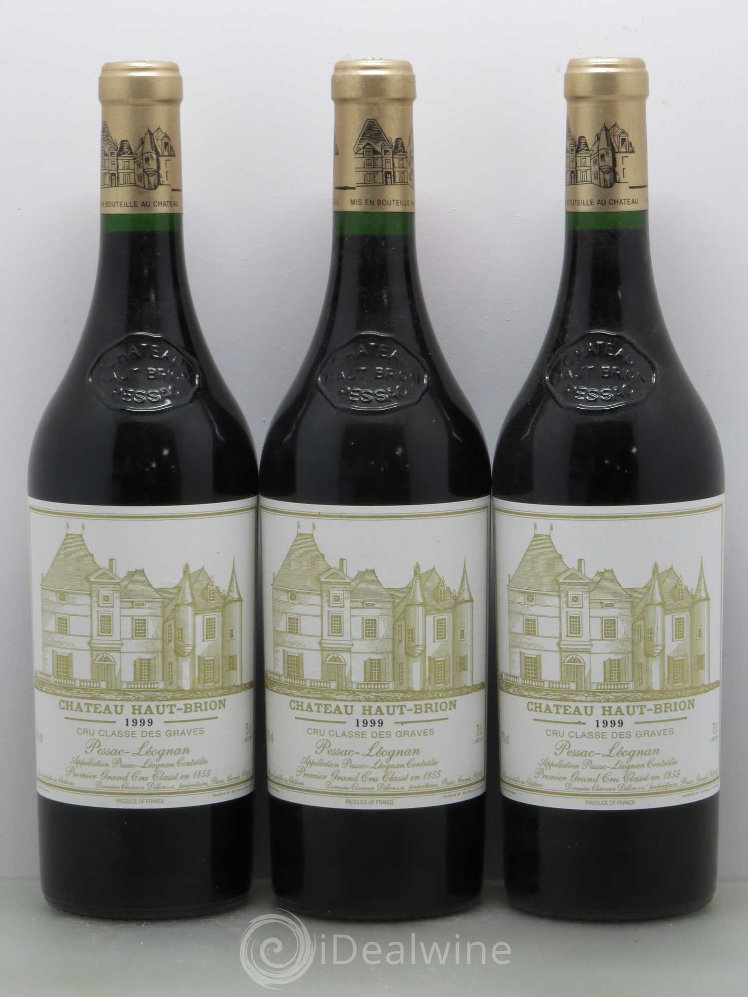 Château Haut Brion 1er Grand Cru Classé 1999 - Lot de 12 bouteilles - 3