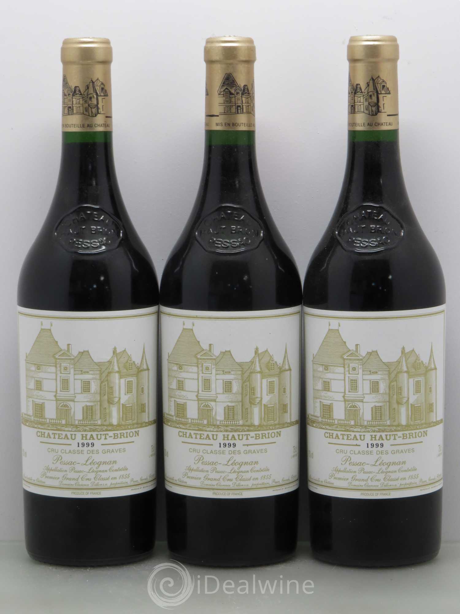 Château Haut Brion 1er Grand Cru Classé 1999 - Lot de 12 bouteilles - 4