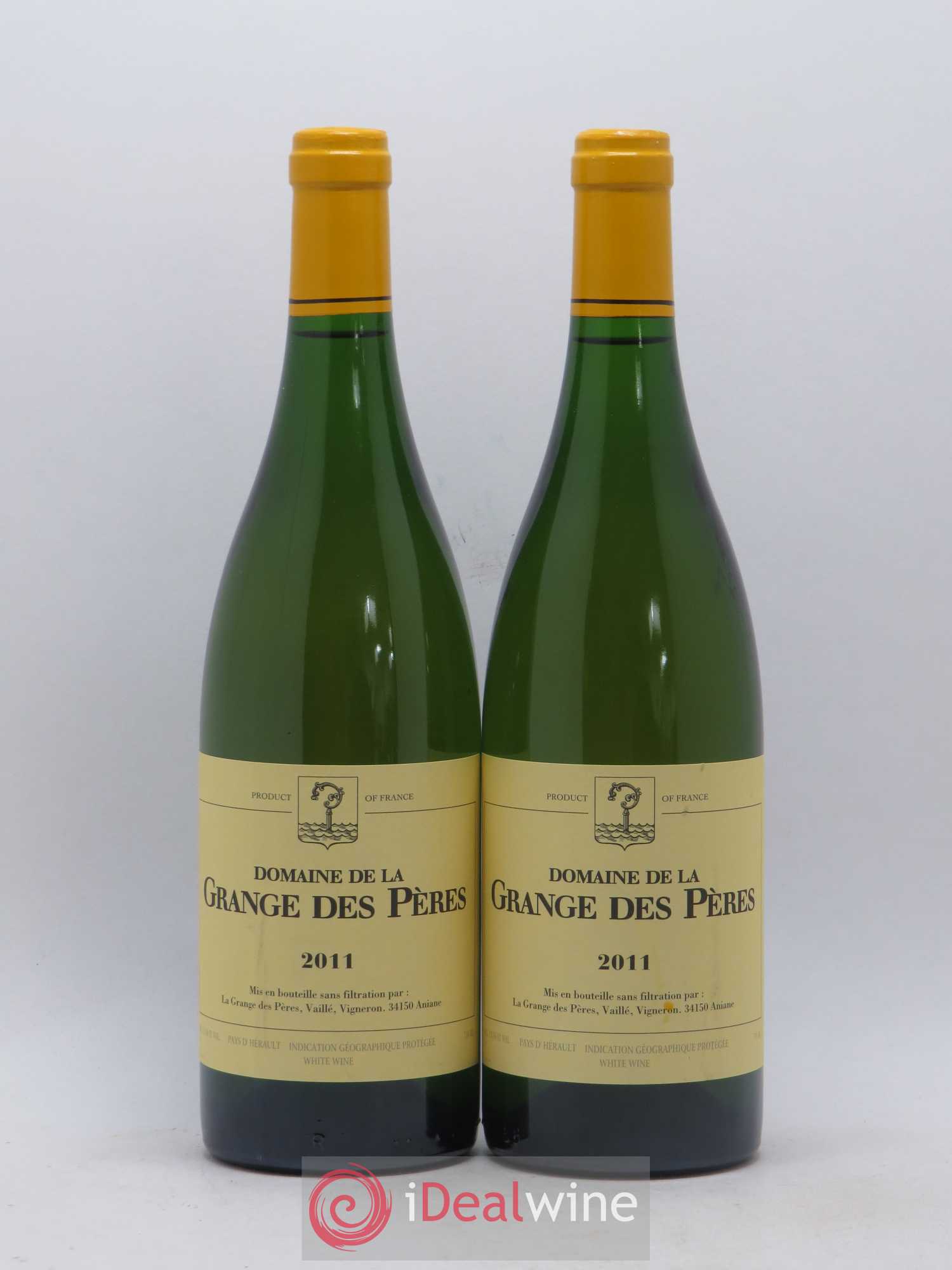 Pays d'Hérault Grange des Pères Laurent Vaillé 2011 - Lot de 2 bouteilles - 0