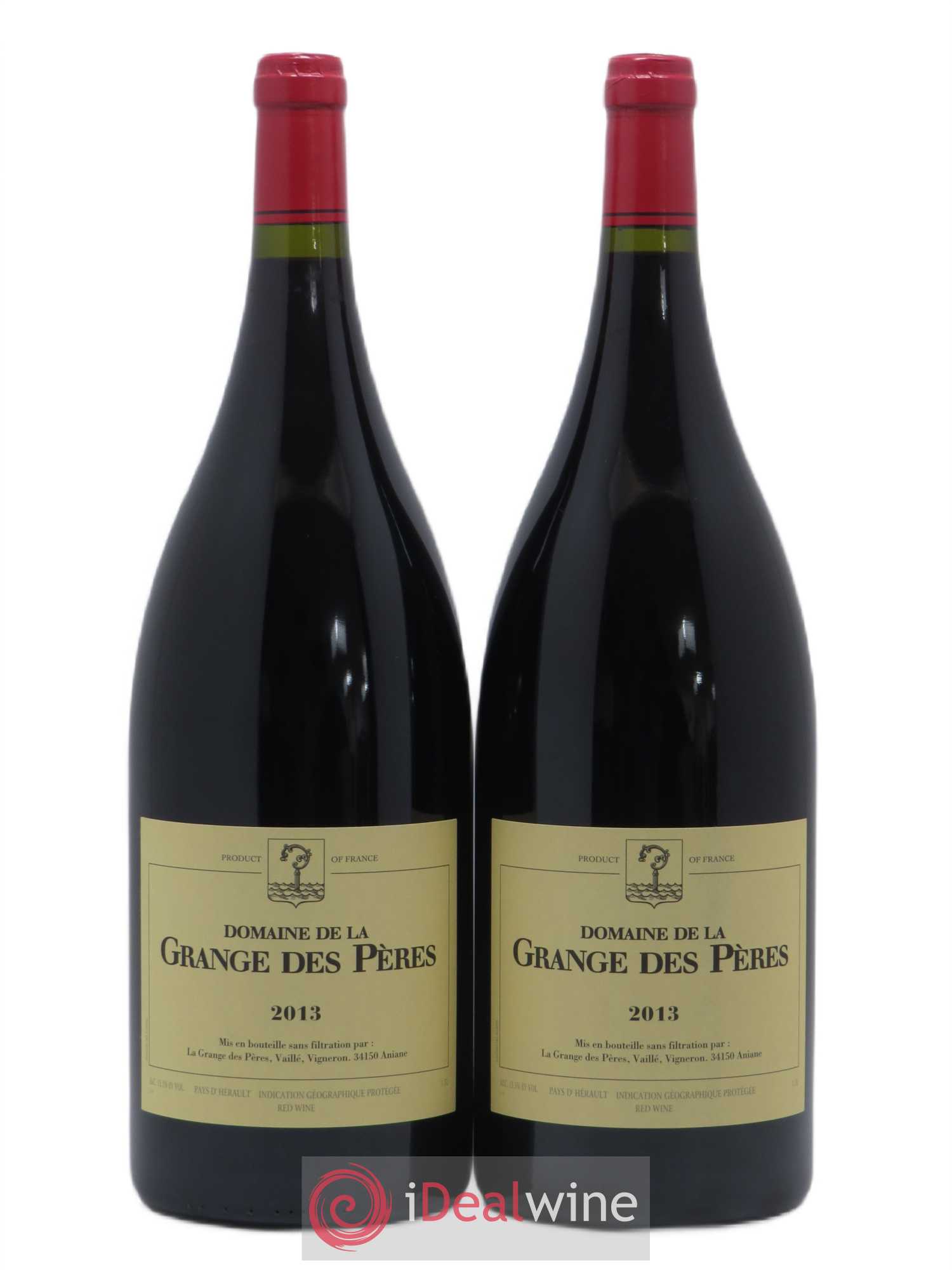 Pays d'Hérault Grange des Pères Laurent Vaillé 2013 - Lot de 2 magnums - 0