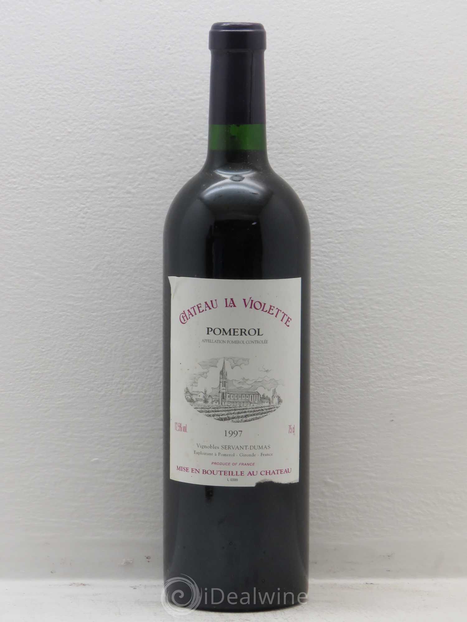 Château la Violette 1997 - Lot de 6 bouteilles - 0
