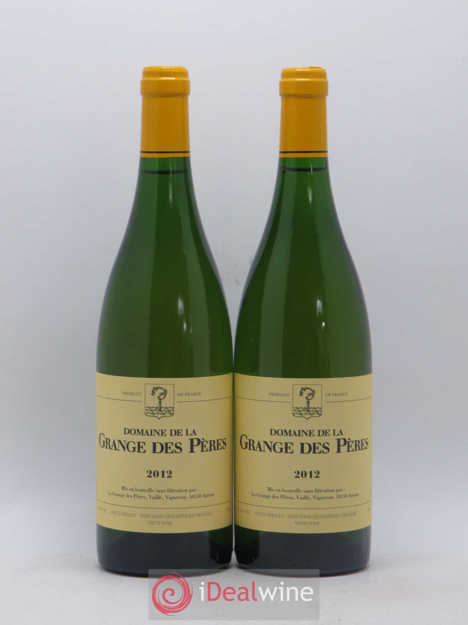 Pays d'Hérault Grange des Pères Laurent Vaillé 2012 - Lot de 2 bouteilles - 0