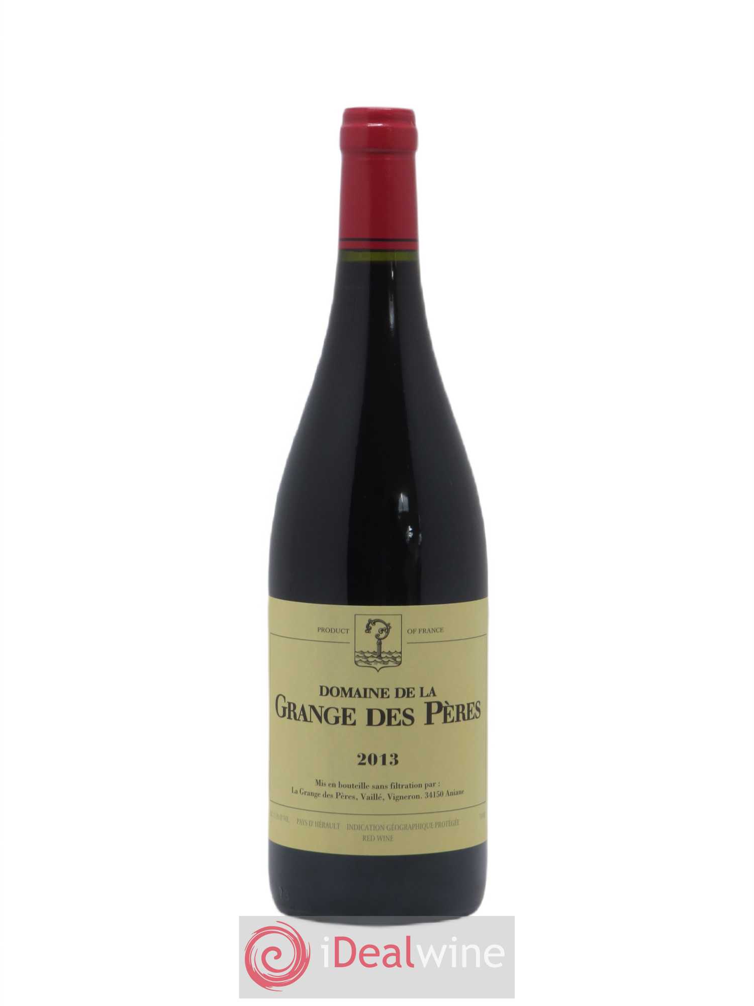Pays d'Hérault Grange des Pères Laurent Vaillé 2013 - Lot de 1 bouteille - 0