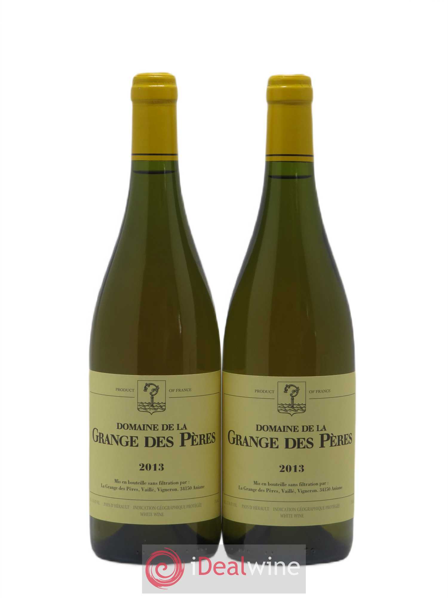 Pays d'Hérault Grange des Pères Laurent Vaillé 2013 - Lot de 2 bouteilles - 0