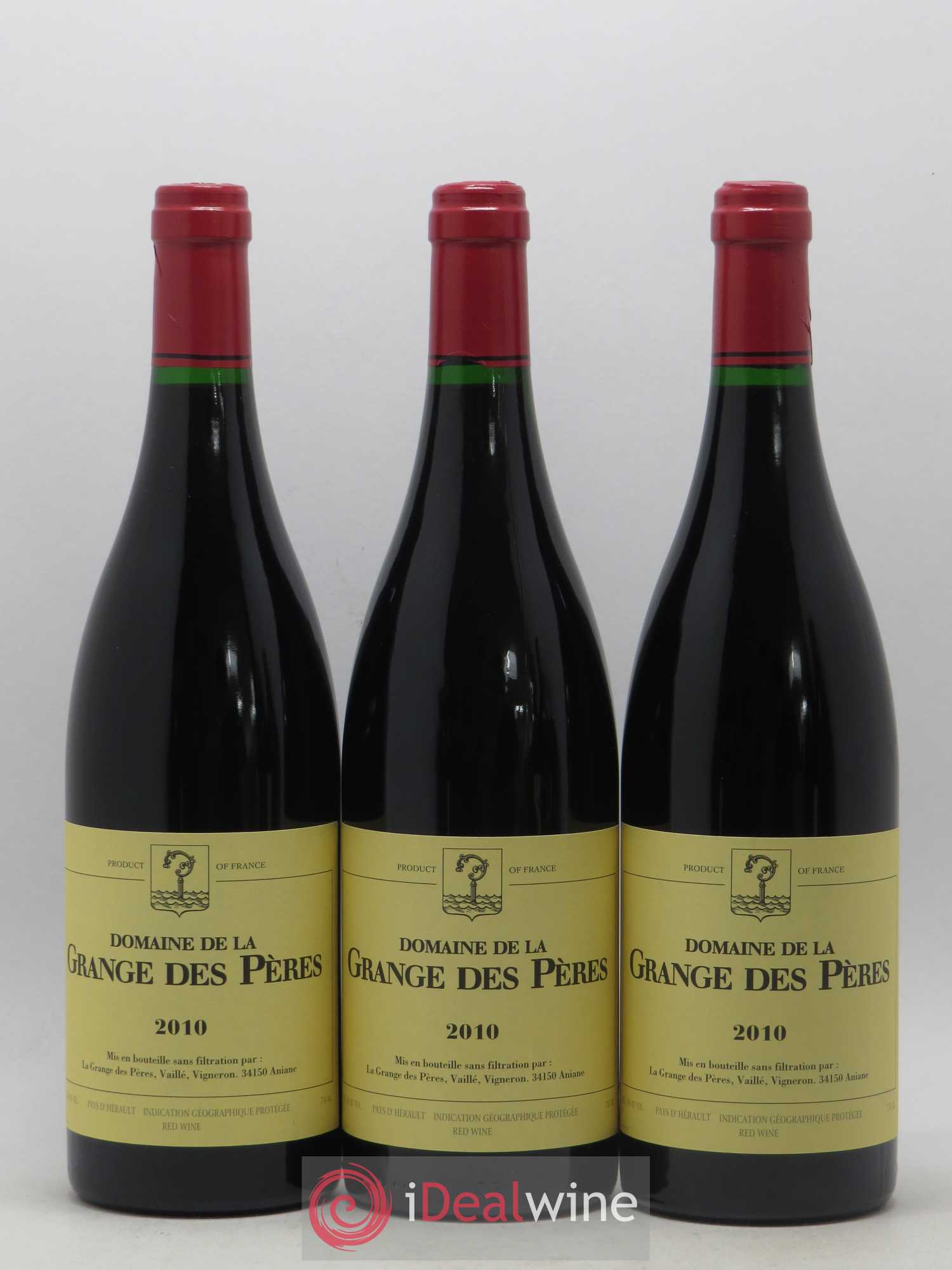 Pays d'Hérault Grange des Pères Laurent Vaillé 2010 - Lot de 6 bouteilles - 2