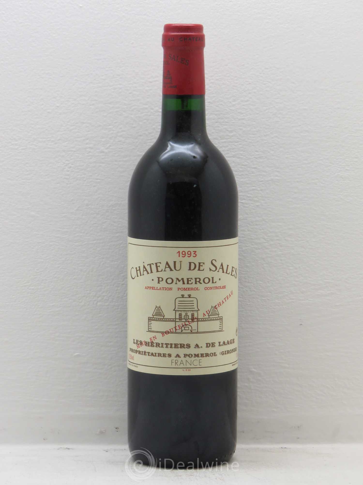 Château de Sales 1993 - Lot de 1 bouteille - 0