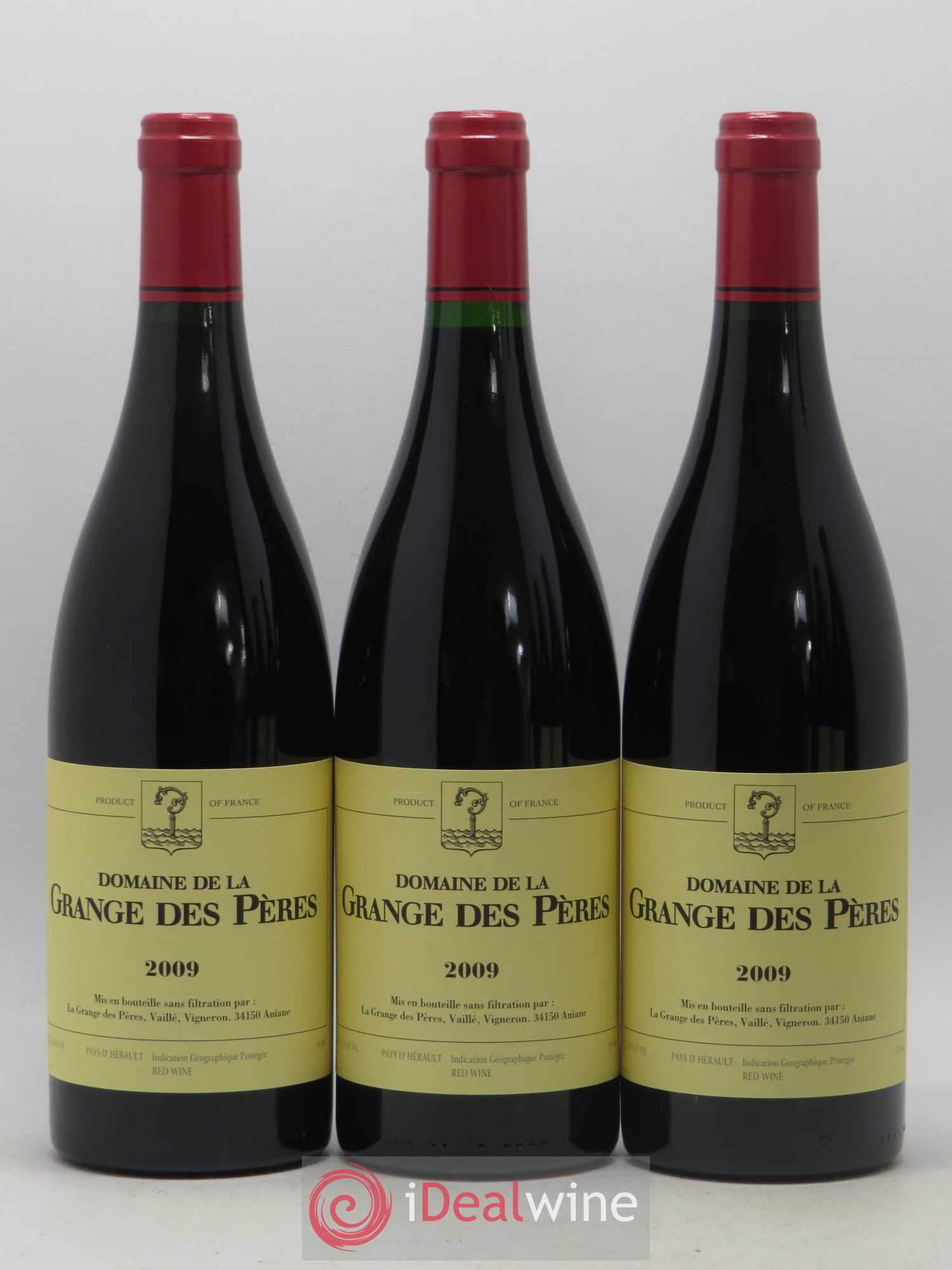 Pays d'Hérault Grange des Pères Laurent Vaillé 2009 - Lot de 6 bouteilles - 2