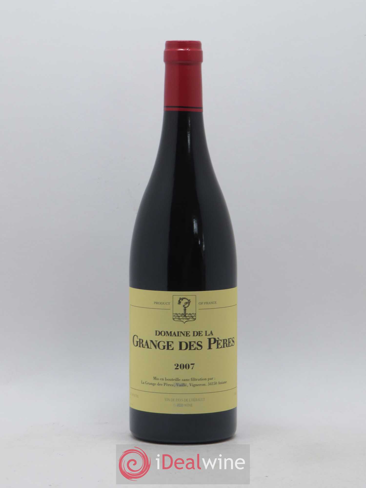 Pays d'Hérault Grange des Pères Laurent Vaillé 2007 - Lot de 1 bouteille - 0