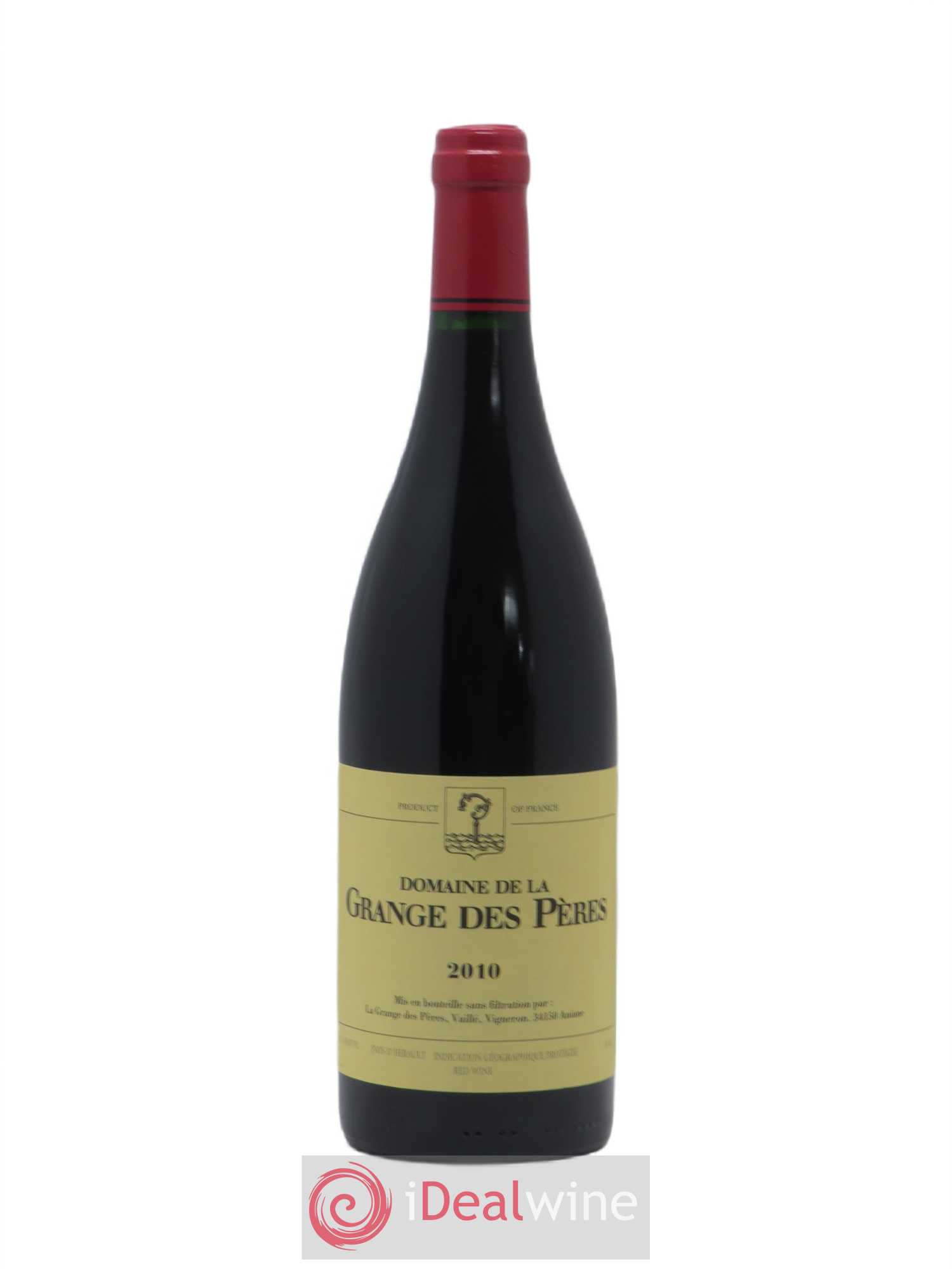 Pays d'Hérault Grange des Pères Laurent Vaillé 2010 - Lot de 1 bouteille - 0