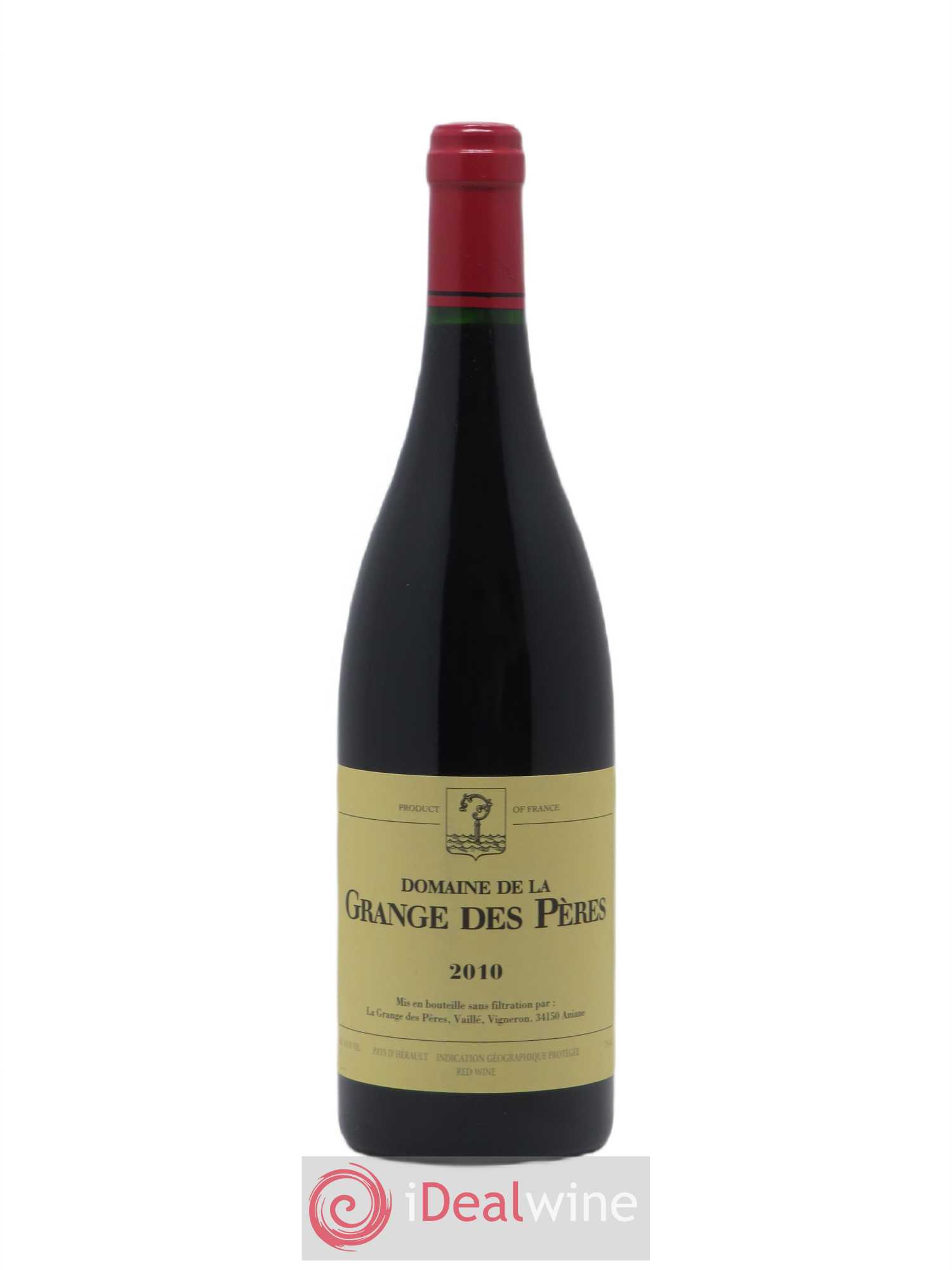 Pays d'Hérault Grange des Pères Laurent Vaillé 2010 - Lot de 1 bouteille - 0