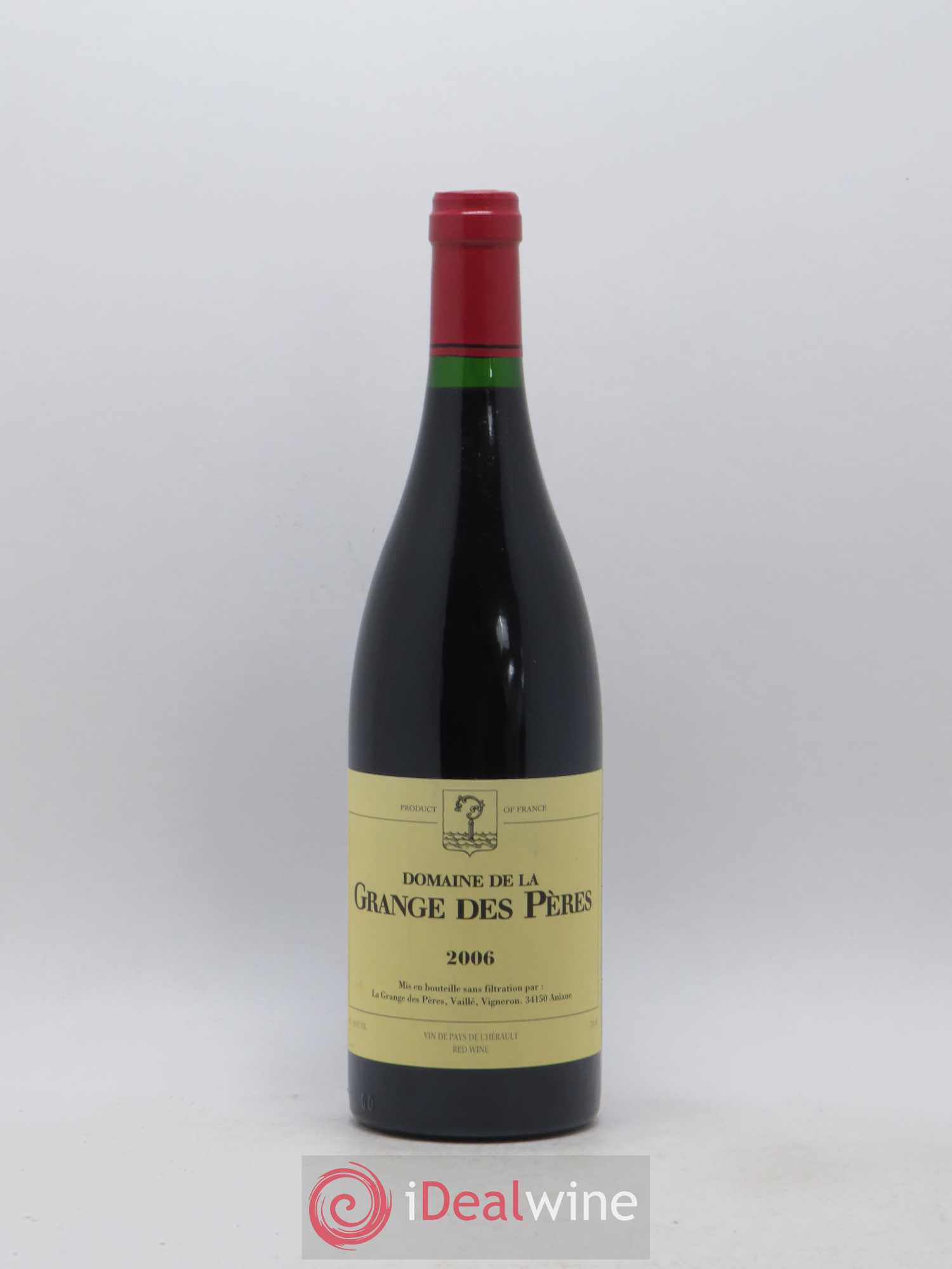 Pays d'Hérault Grange des Pères Laurent Vaillé 2006 - Lot de 1 bouteille - 0