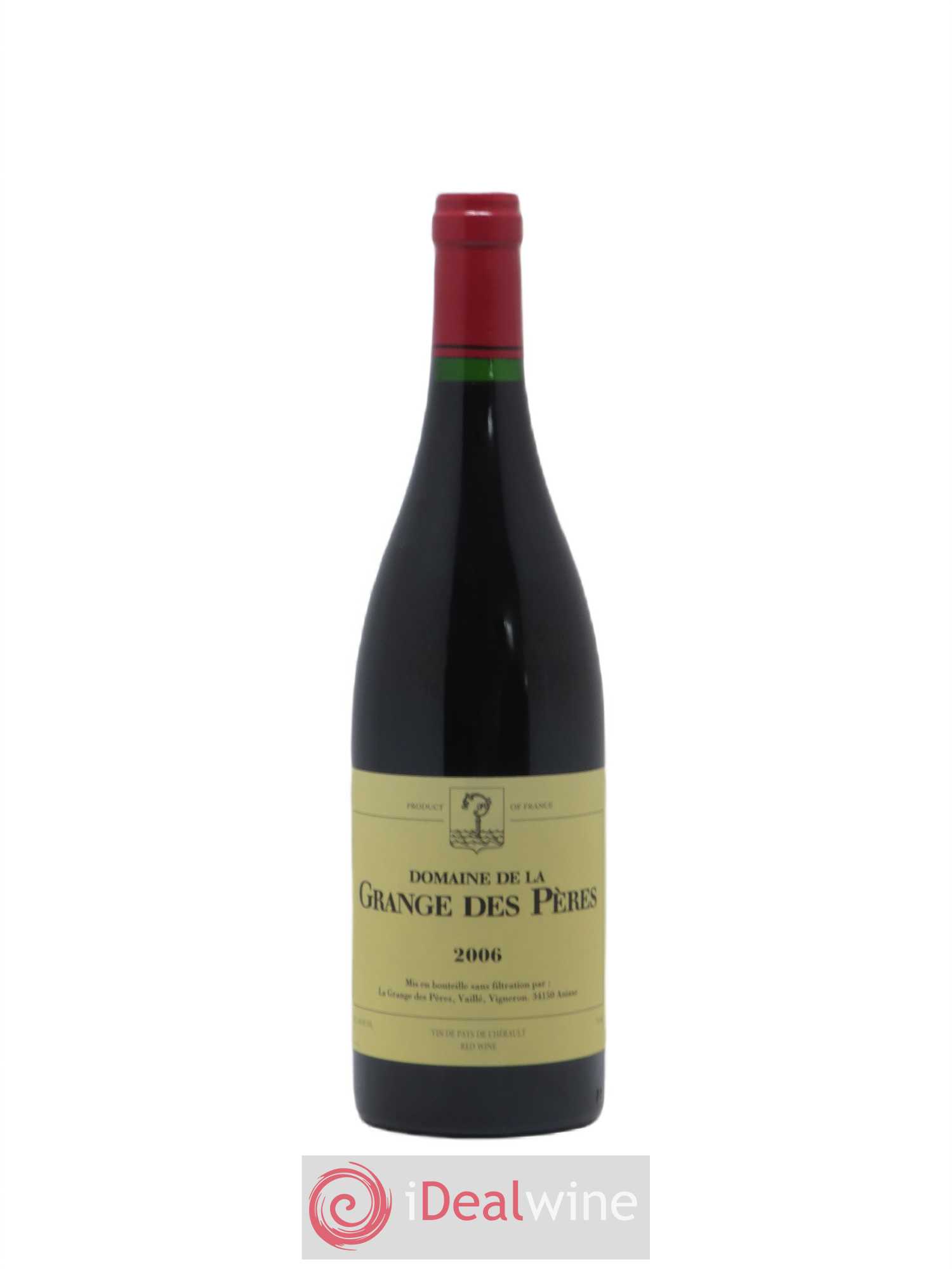 Pays d'Hérault Grange des Pères Laurent Vaillé 2006 - Lot de 1 bouteille - 0