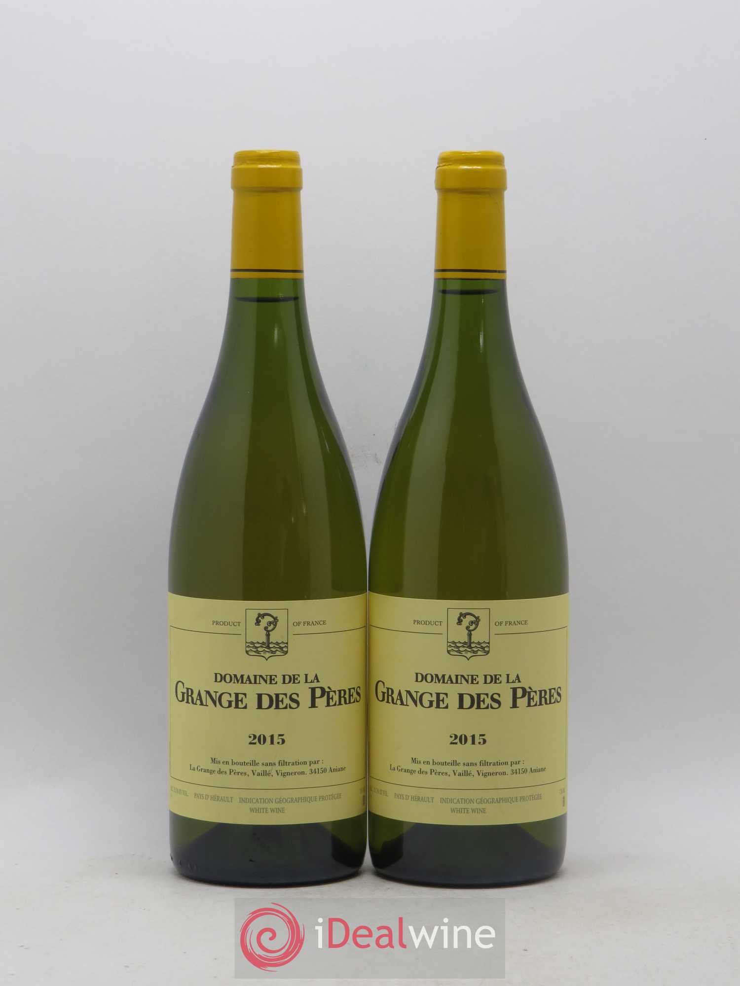 Pays d'Hérault Grange des Pères Laurent Vaillé 2015 - Lot de 2 bouteilles - 0