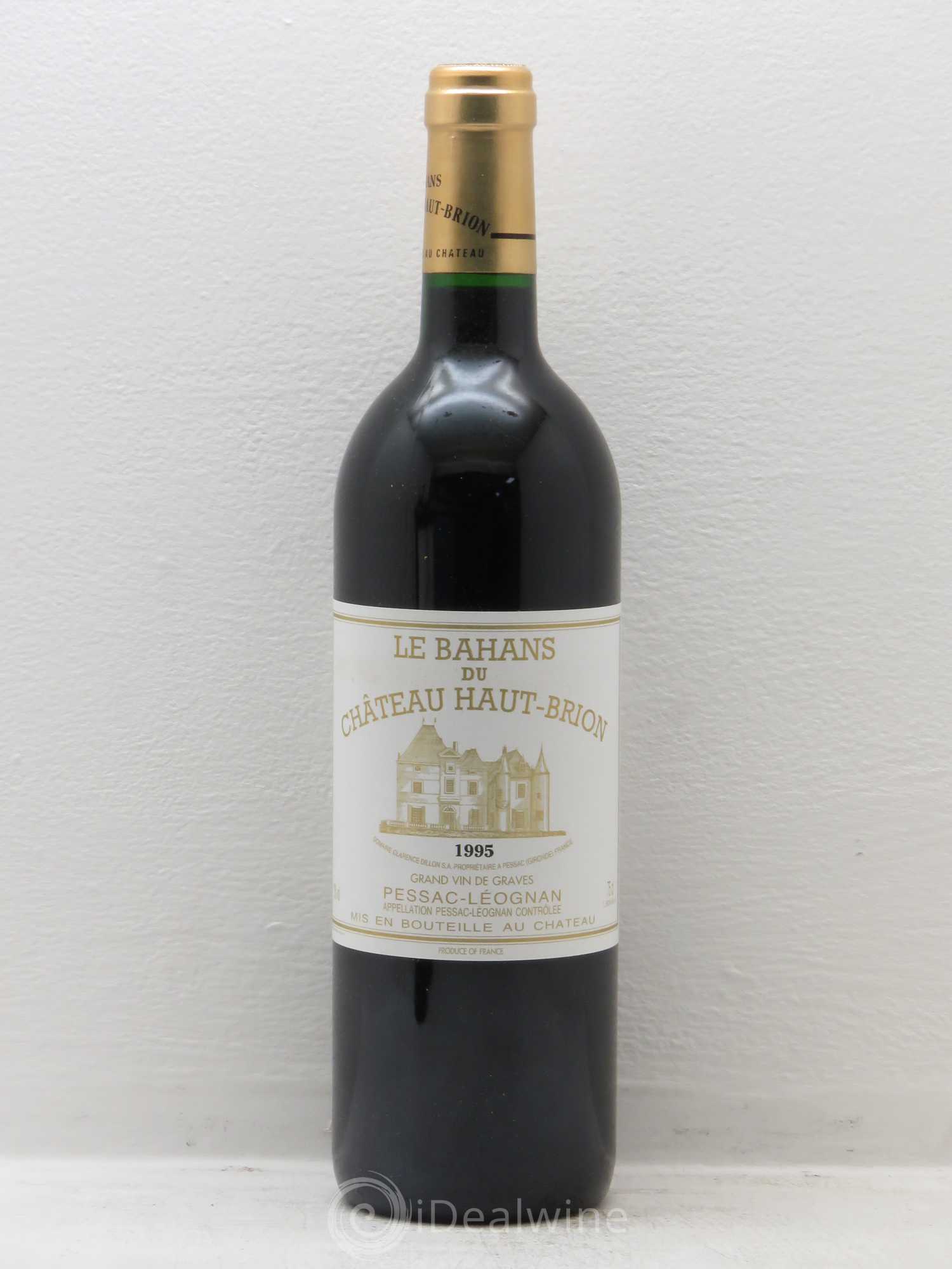 Clarence (Bahans) de Haut-Brion Second Vin 1995 - Lot de 12 bouteilles - 0