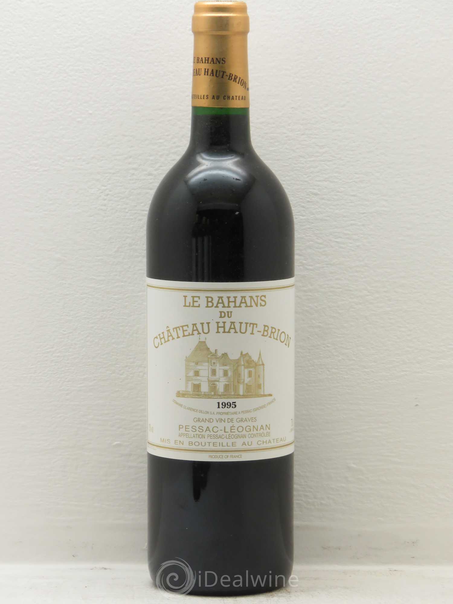 Clarence (Bahans) de Haut-Brion Second Vin 1995 - Lot de 6 bouteilles - 0