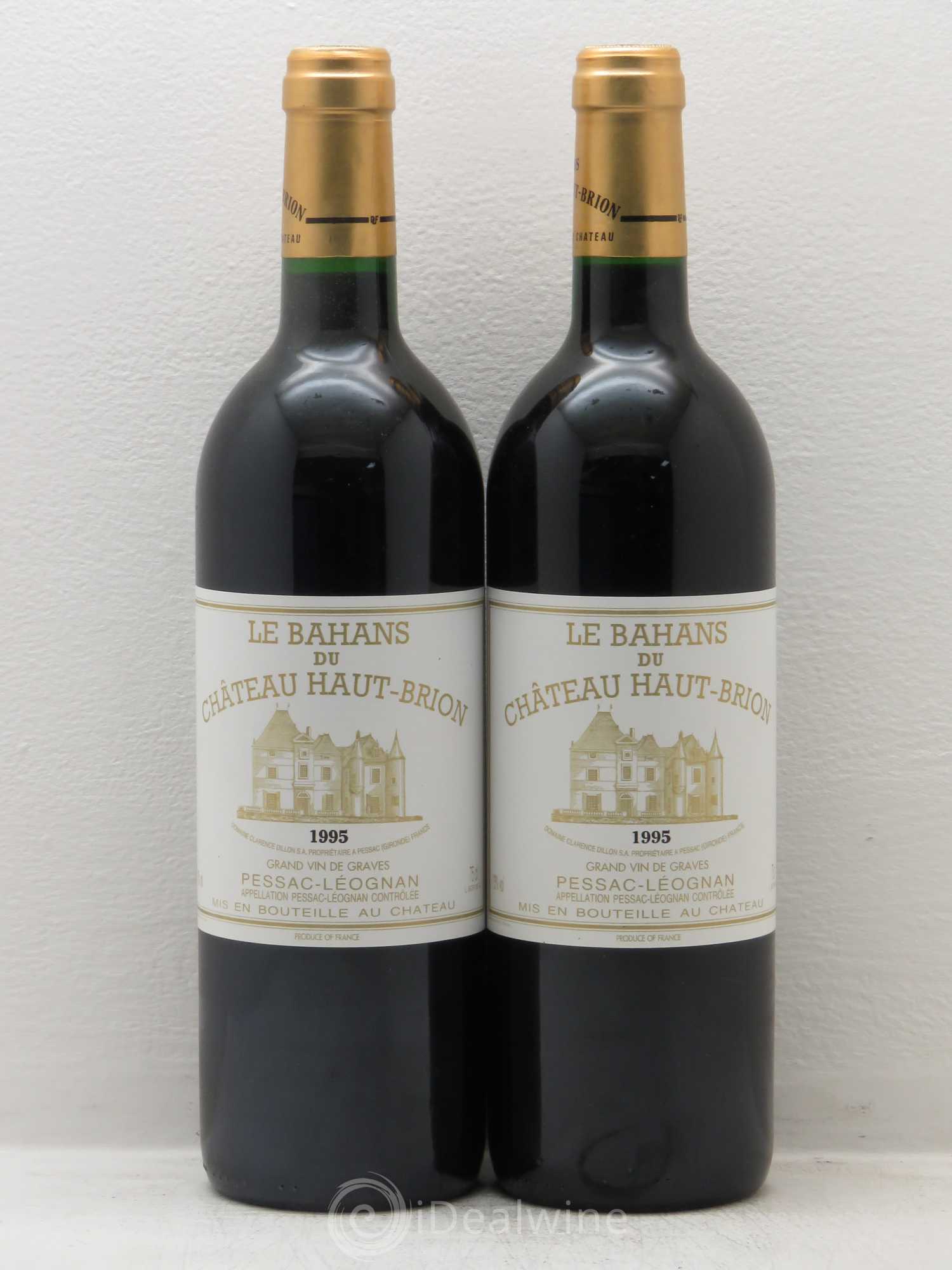 Clarence (Bahans) de Haut-Brion Second Vin 1995 - Lot de 2 bouteilles - 0