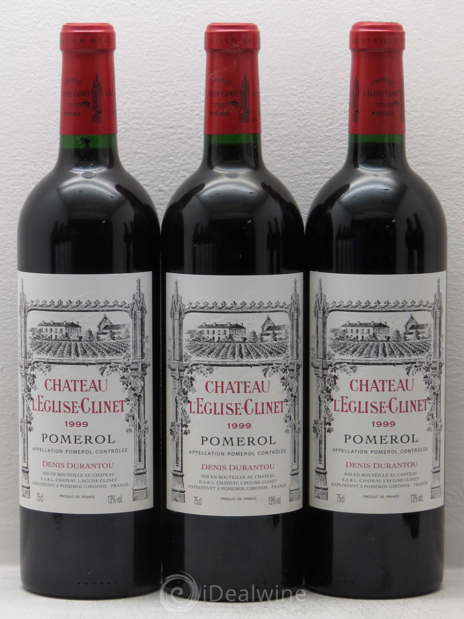 Château l' Église Clinet 1999 - Lot de 12 bouteilles - 2