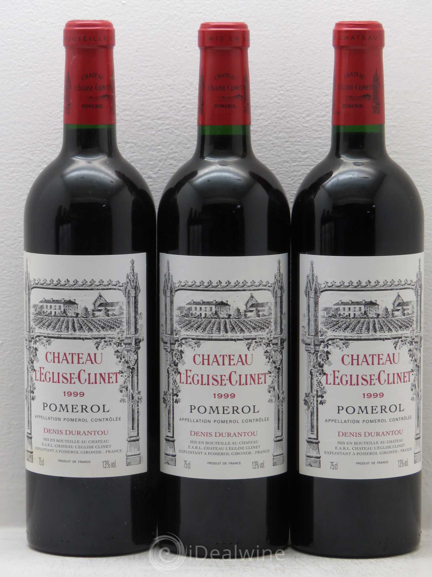 Château l' Église Clinet 1999 - Lot de 12 bouteilles - 3