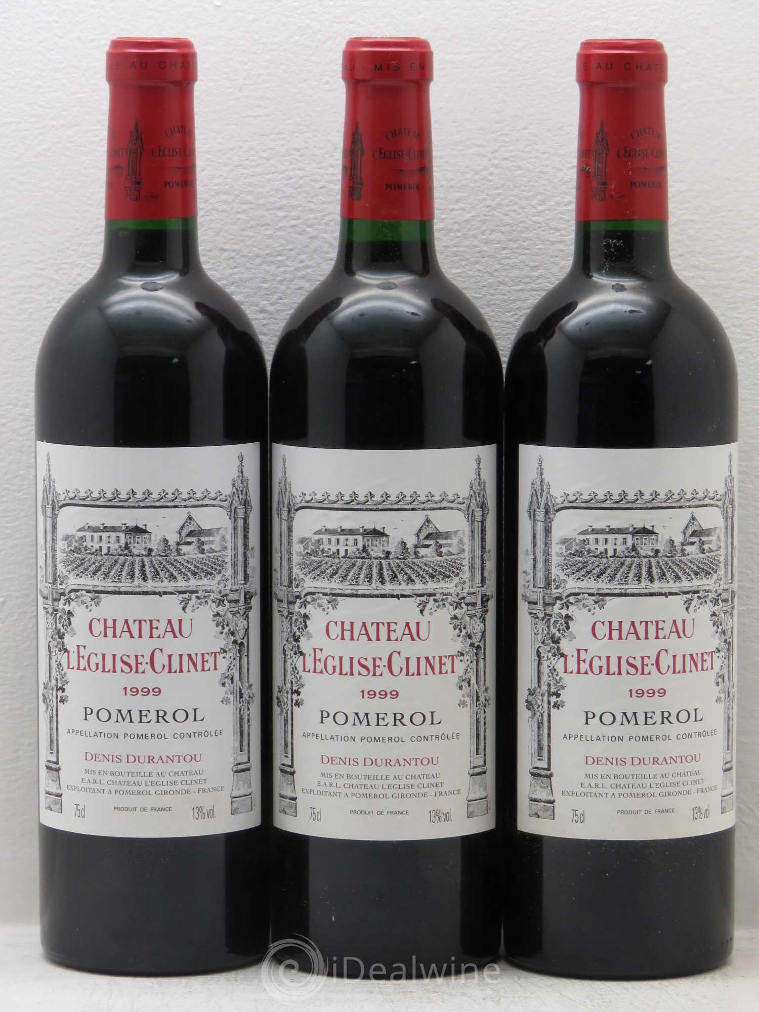 Château l' Église Clinet 1999 - Lot de 12 bouteilles - 4