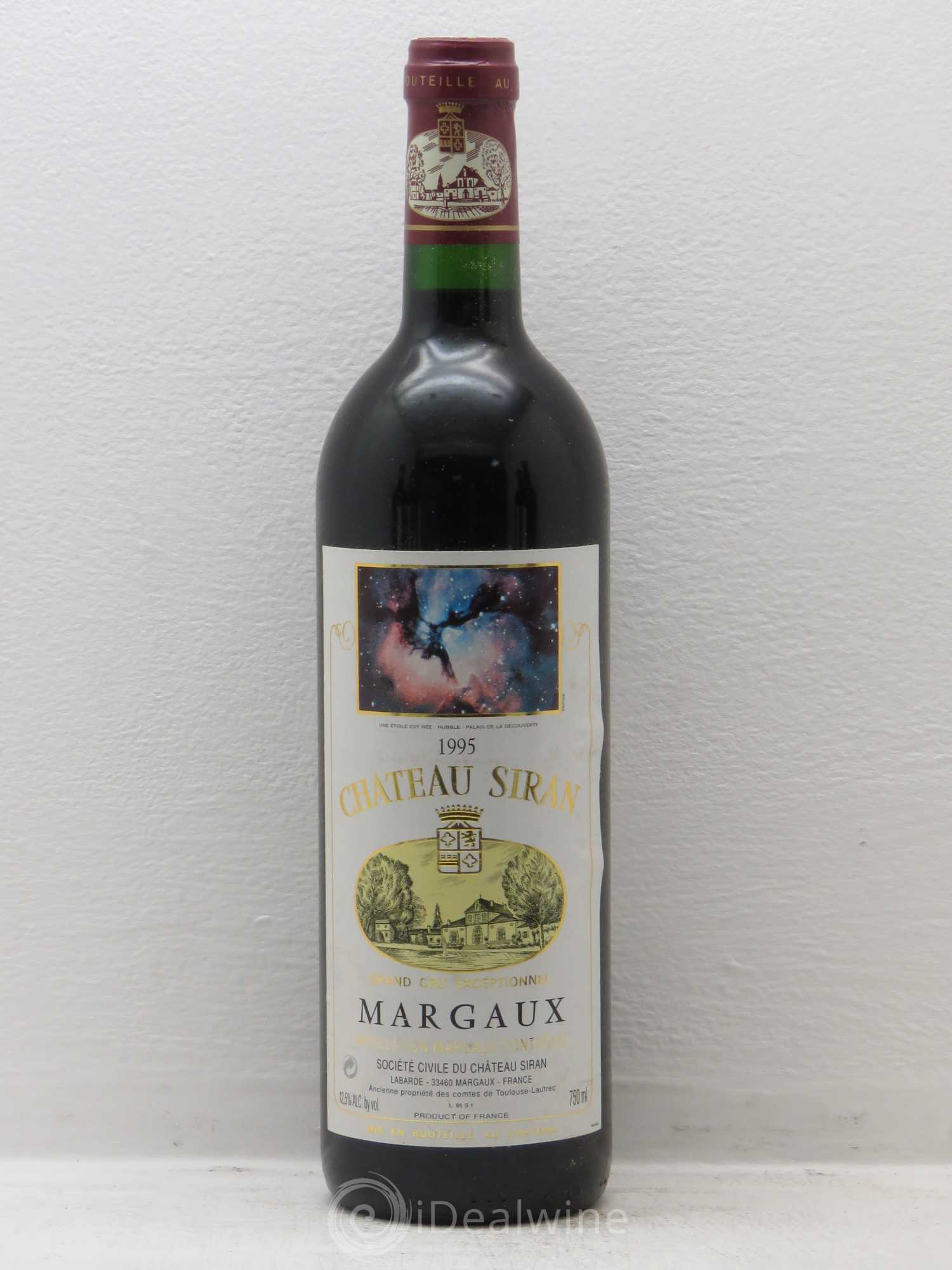 Château Siran 1995 - Lot de 12 bouteilles - 0