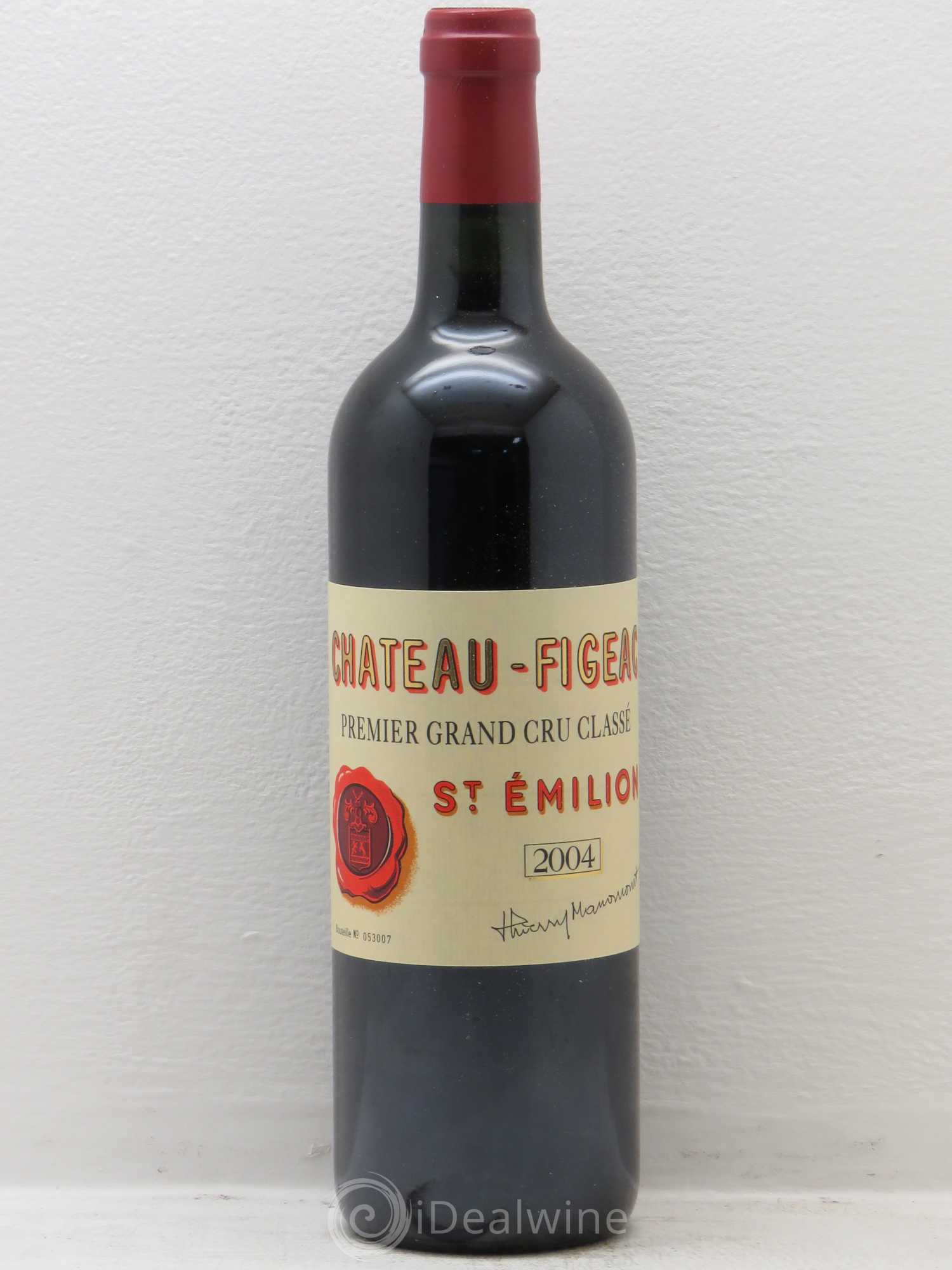 Château Figeac 1er Grand Cru Classé A 2004 - Lot de 12 bouteilles - 0