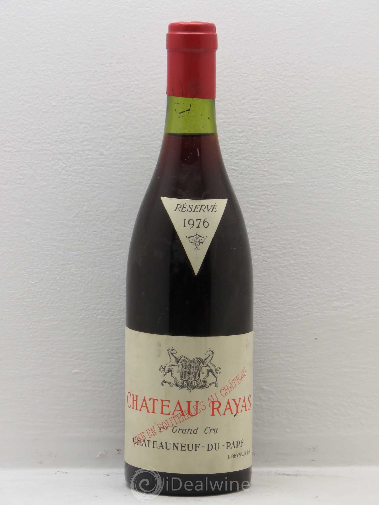 Châteauneuf-du-Pape Château Rayas Emmanuel Reynaud 1976 - Lot de 1 bouteille - 0