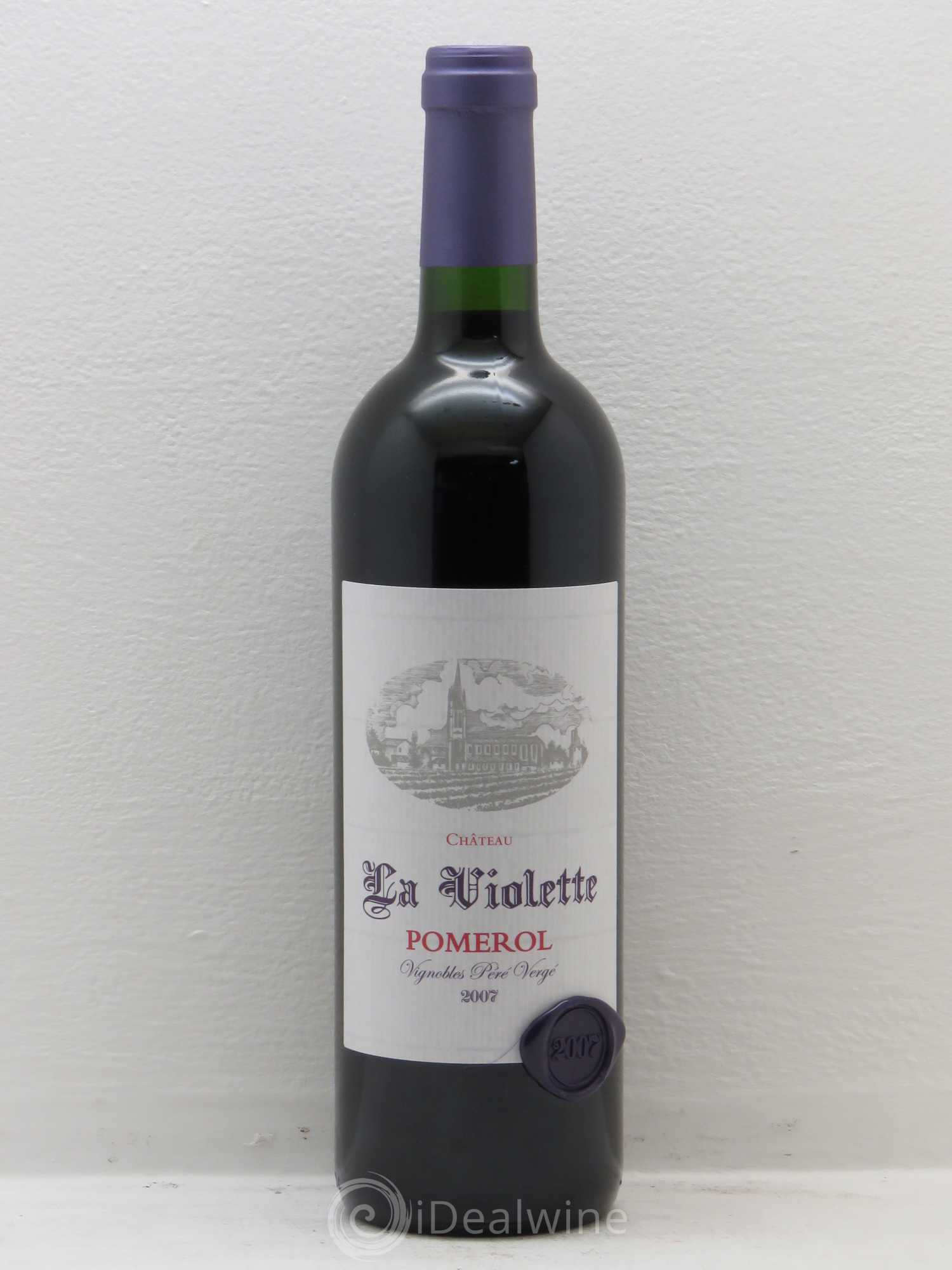 Château la Violette 2007 - Lot de 6 bouteilles - 0