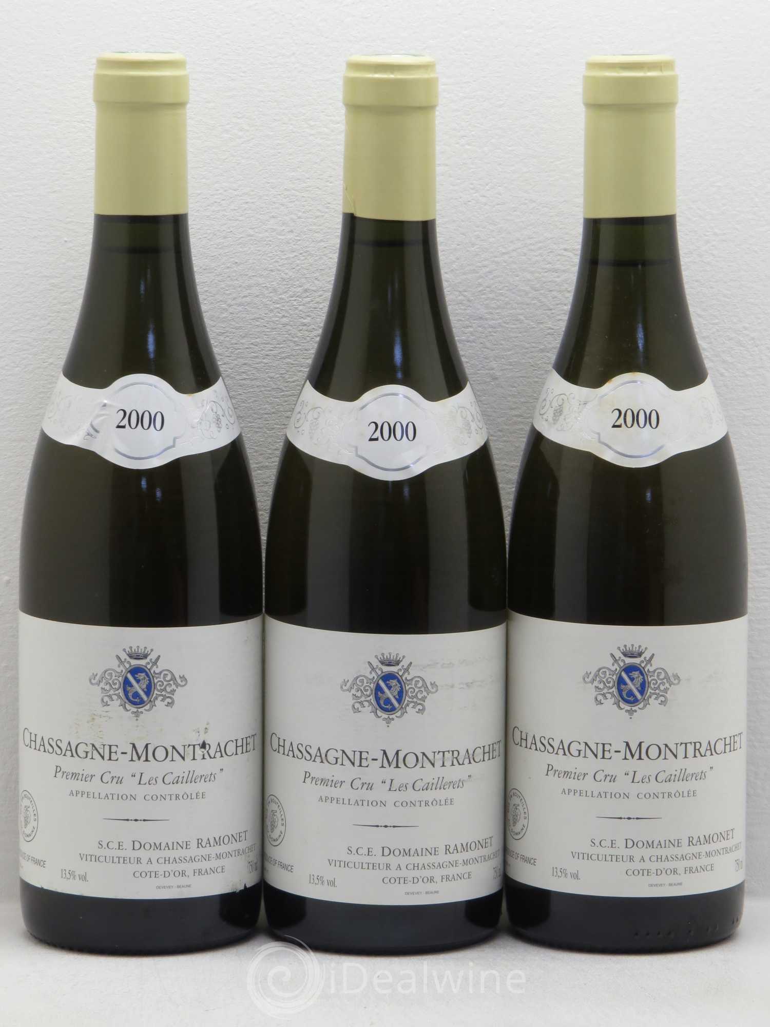 Chassagne-Montrachet 1er Cru 2000 - Lot de 12 bouteilles - 2